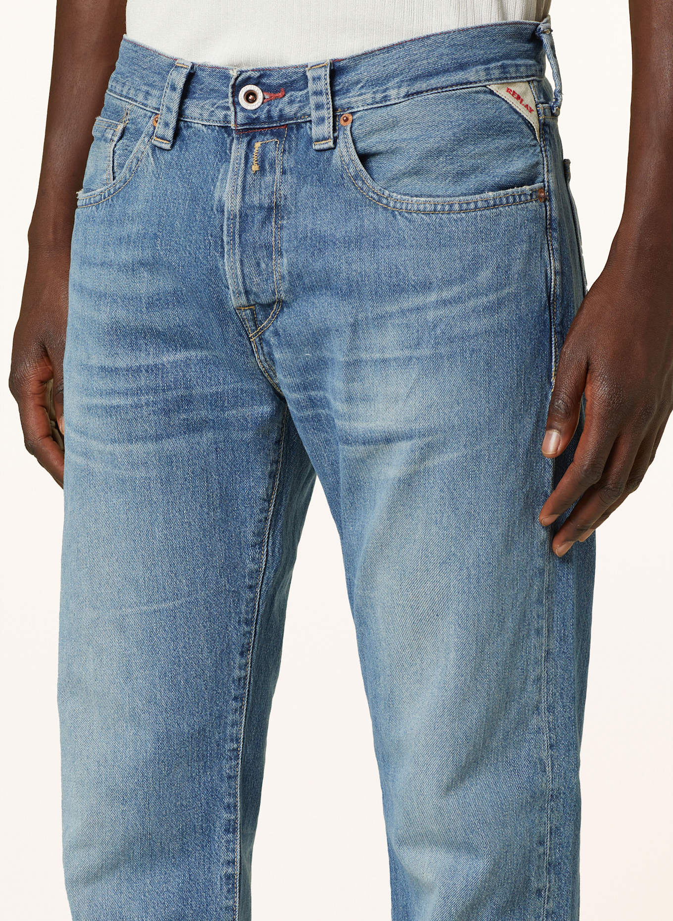 REPLAY Jeans DERYCK Regular Fit: 009 MEDIUM BLUE