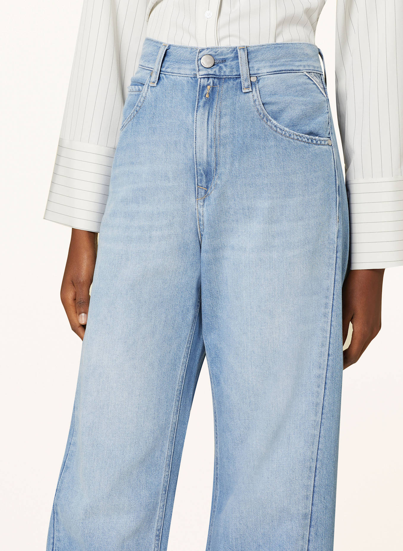 REPLAY Boyfriend Jeans NARJA: 009 MEDIUM BLUE