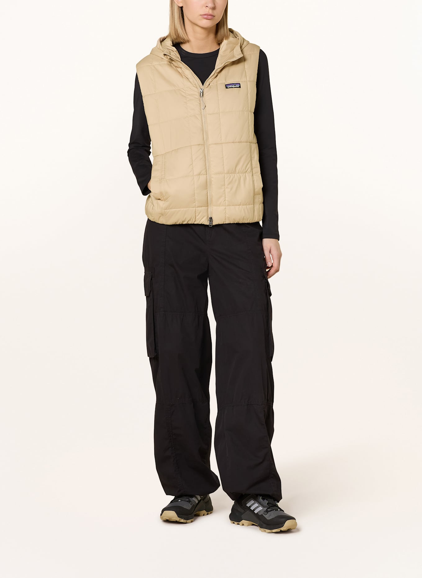 patagonia Kamizelka pikowana: BEŻOWY