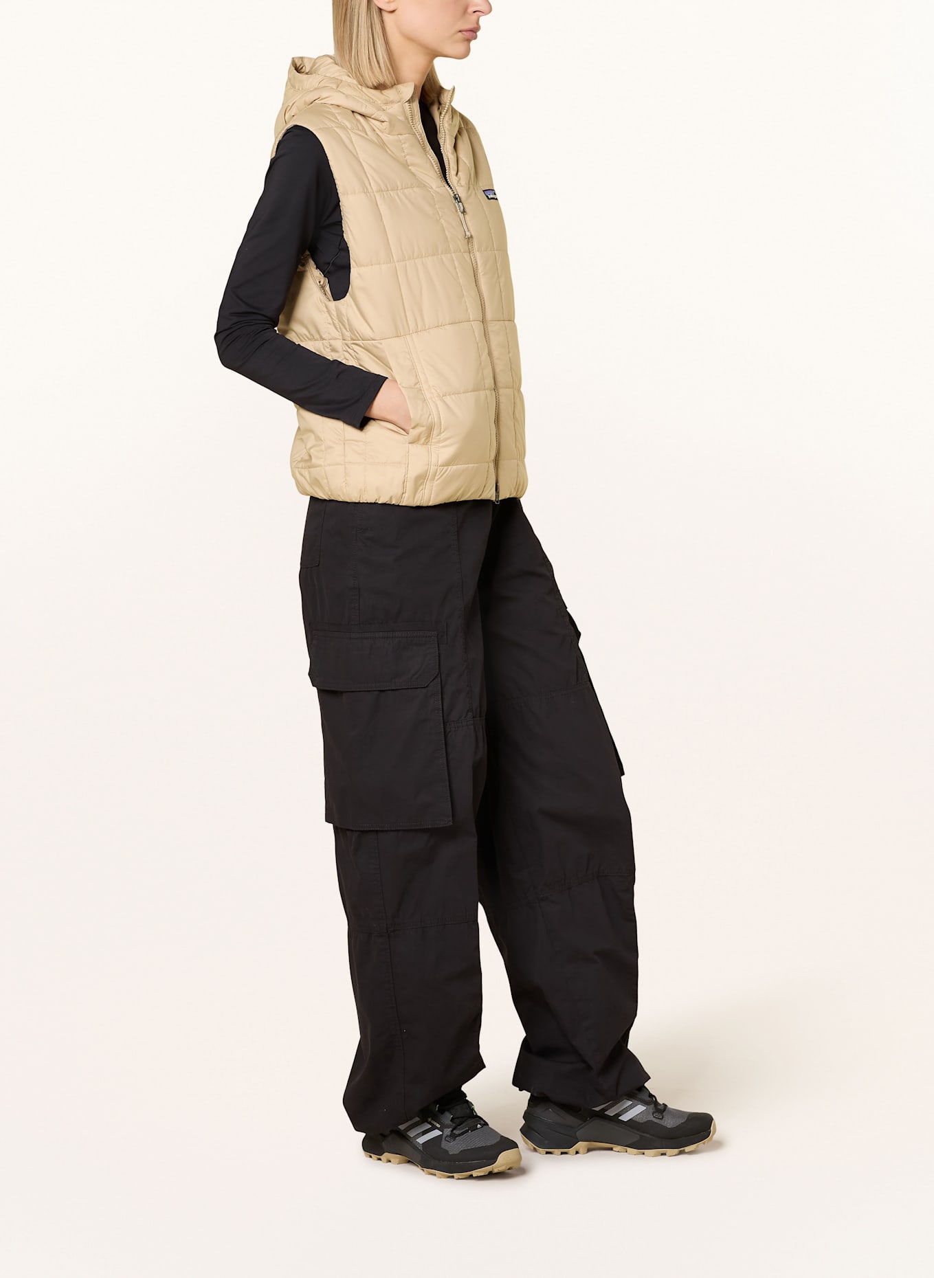 patagonia Kamizelka pikowana: BEŻOWY