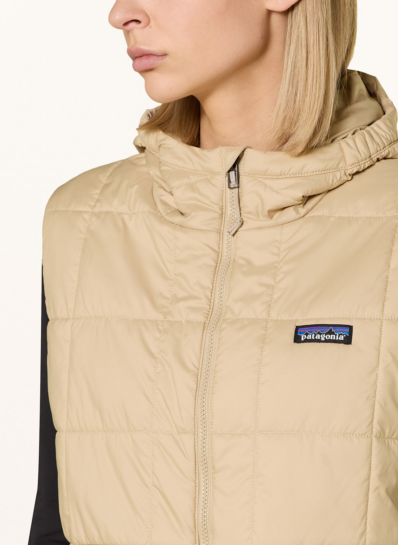 patagonia Kamizelka pikowana: BEŻOWY
