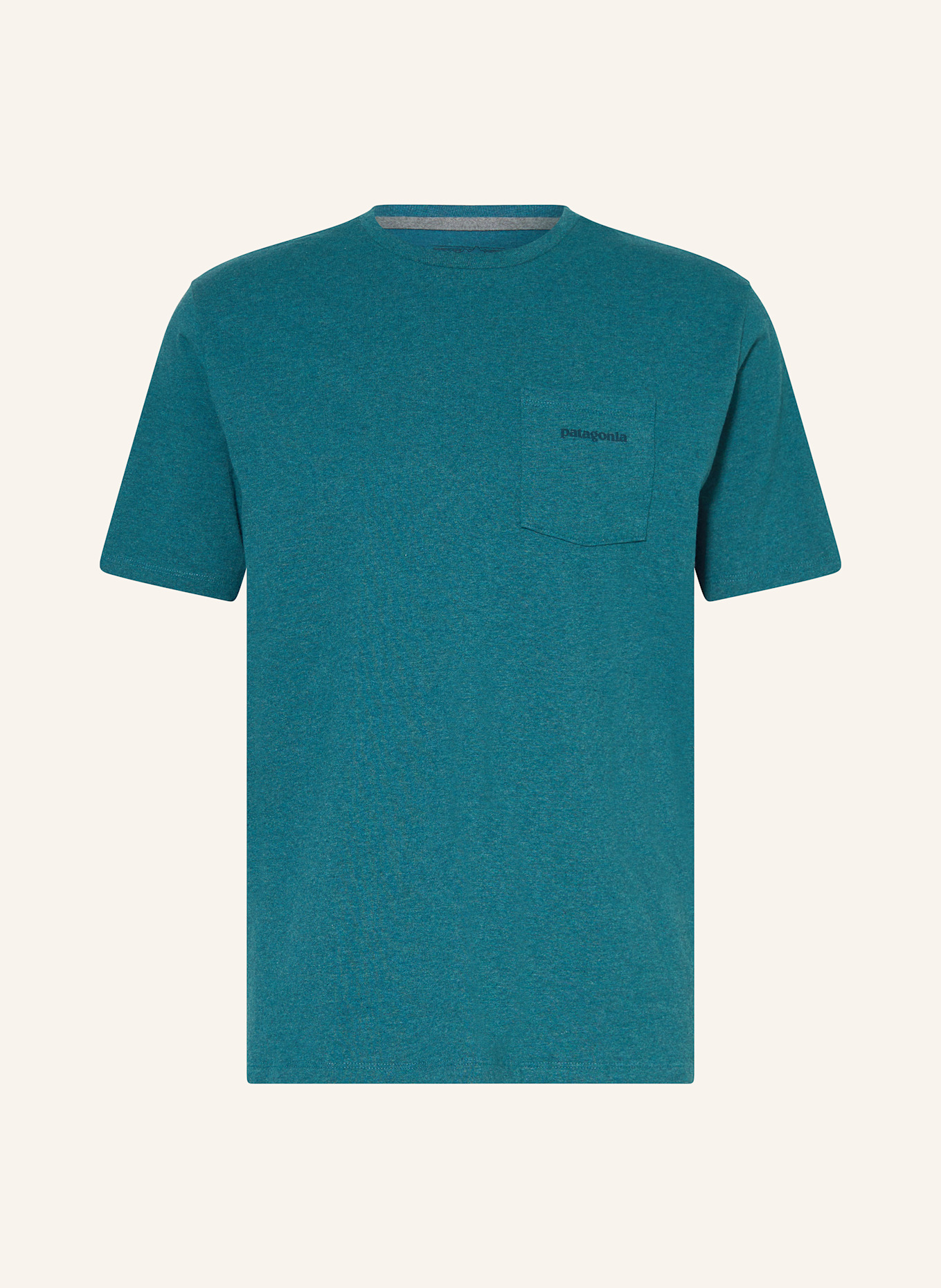 patagonia T-shirt: PETROL