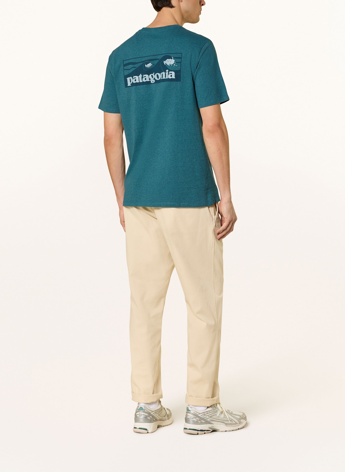 patagonia T-shirt: PETROL