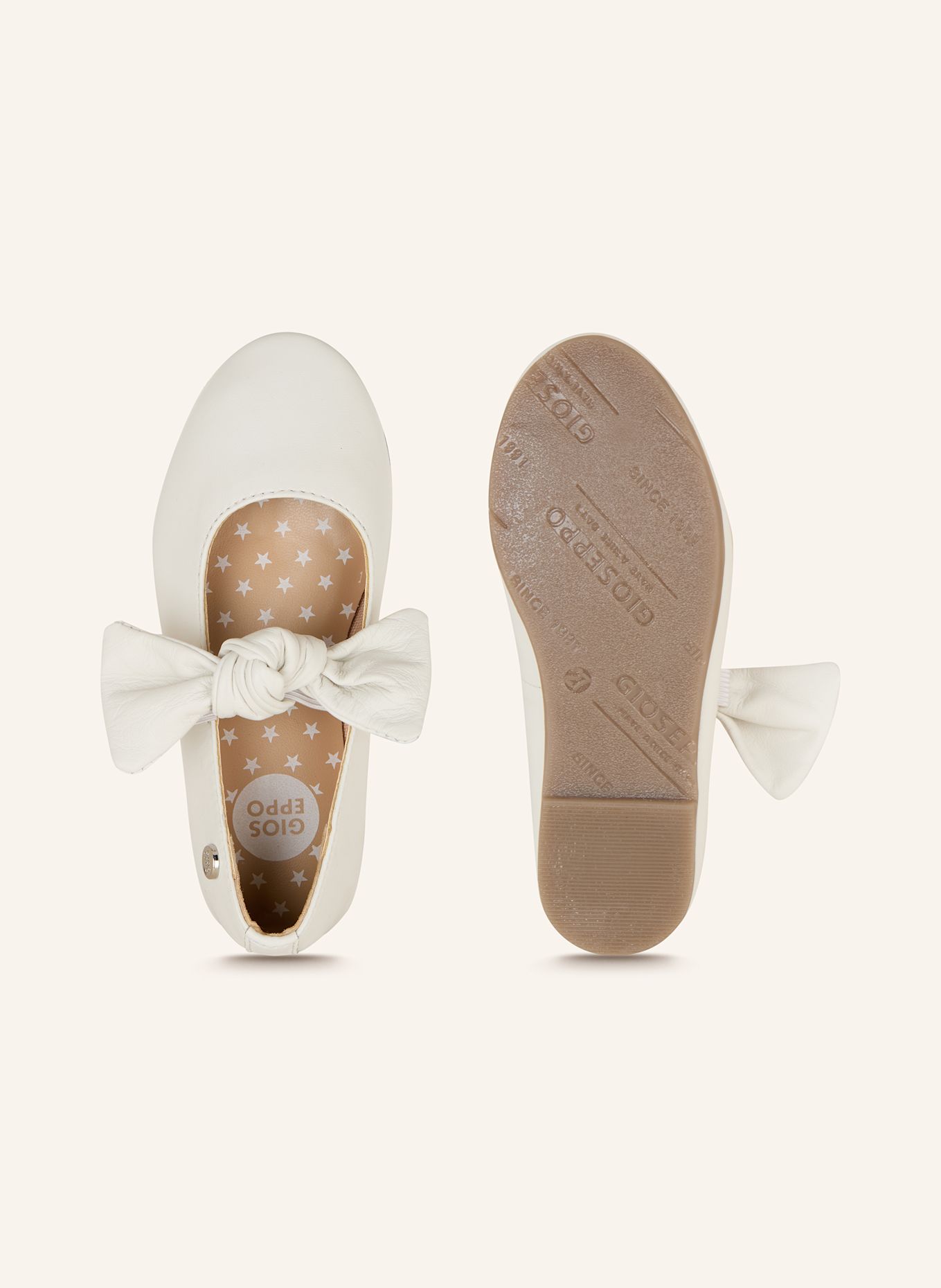 GIOSEPPO Ballerinas ERROL: WEISS