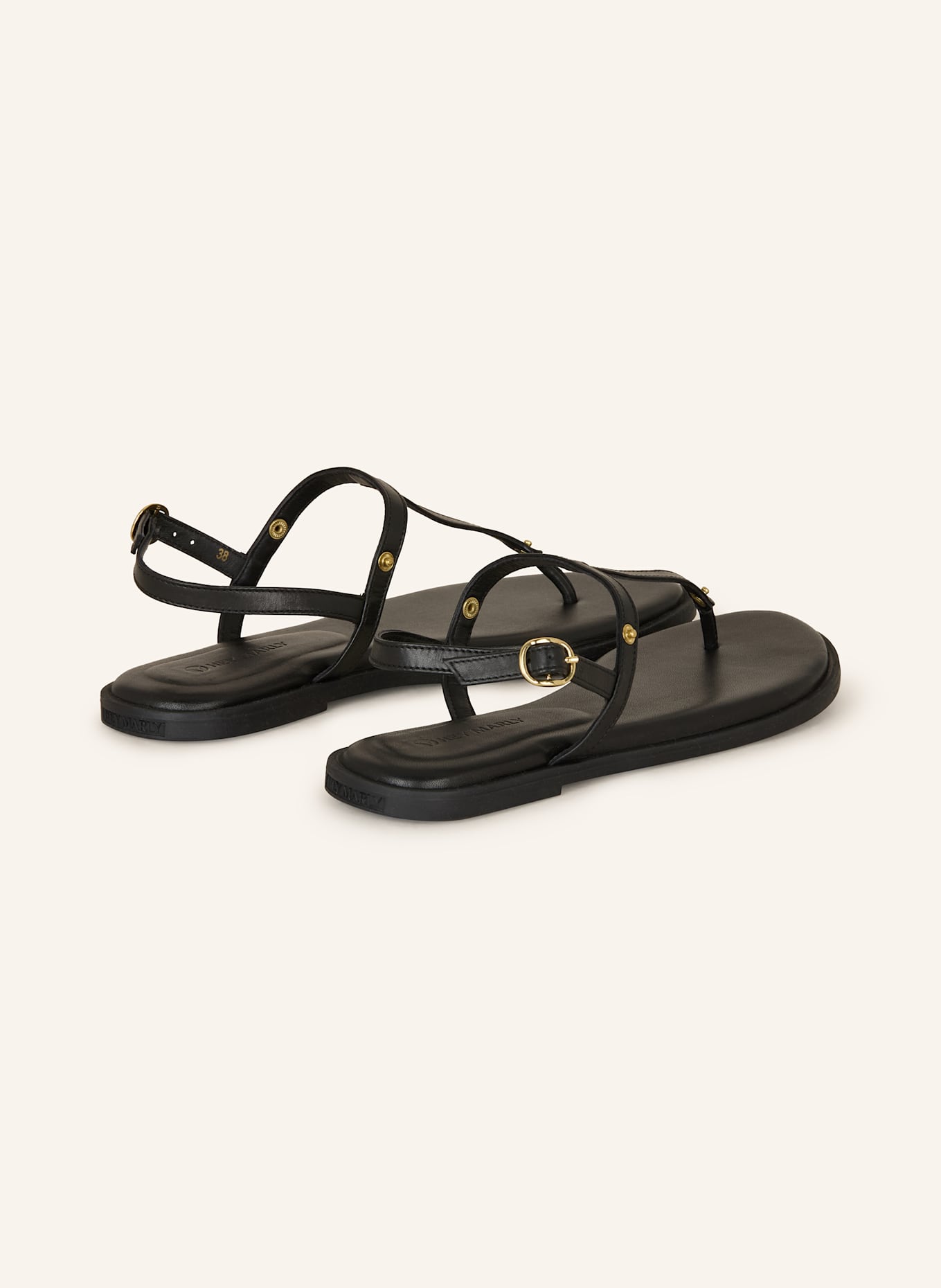 HEY MARLY Sandalen-Basis CLASSIC: SCHWARZ