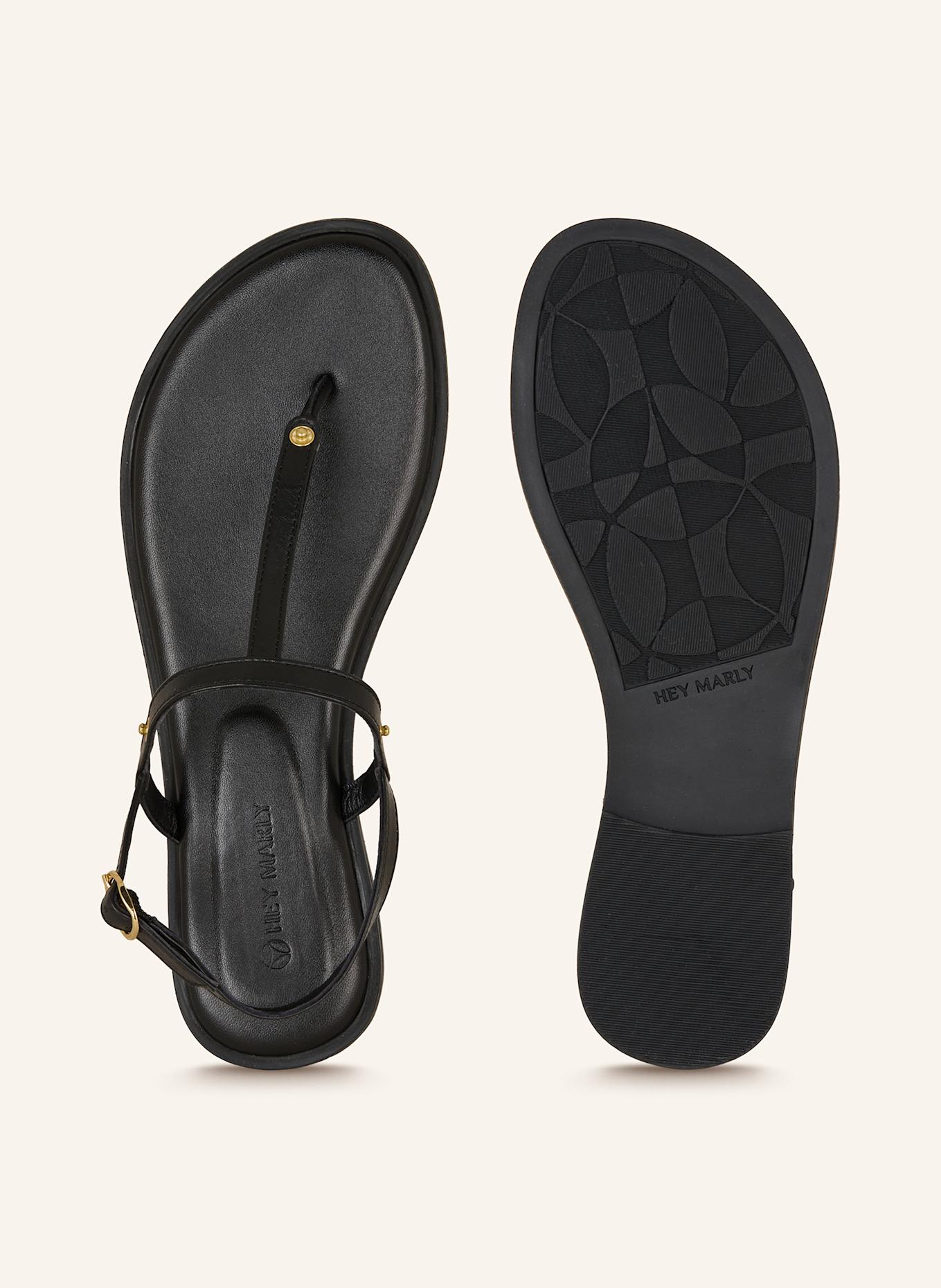 HEY MARLY Sandalen-Basis CLASSIC: SCHWARZ