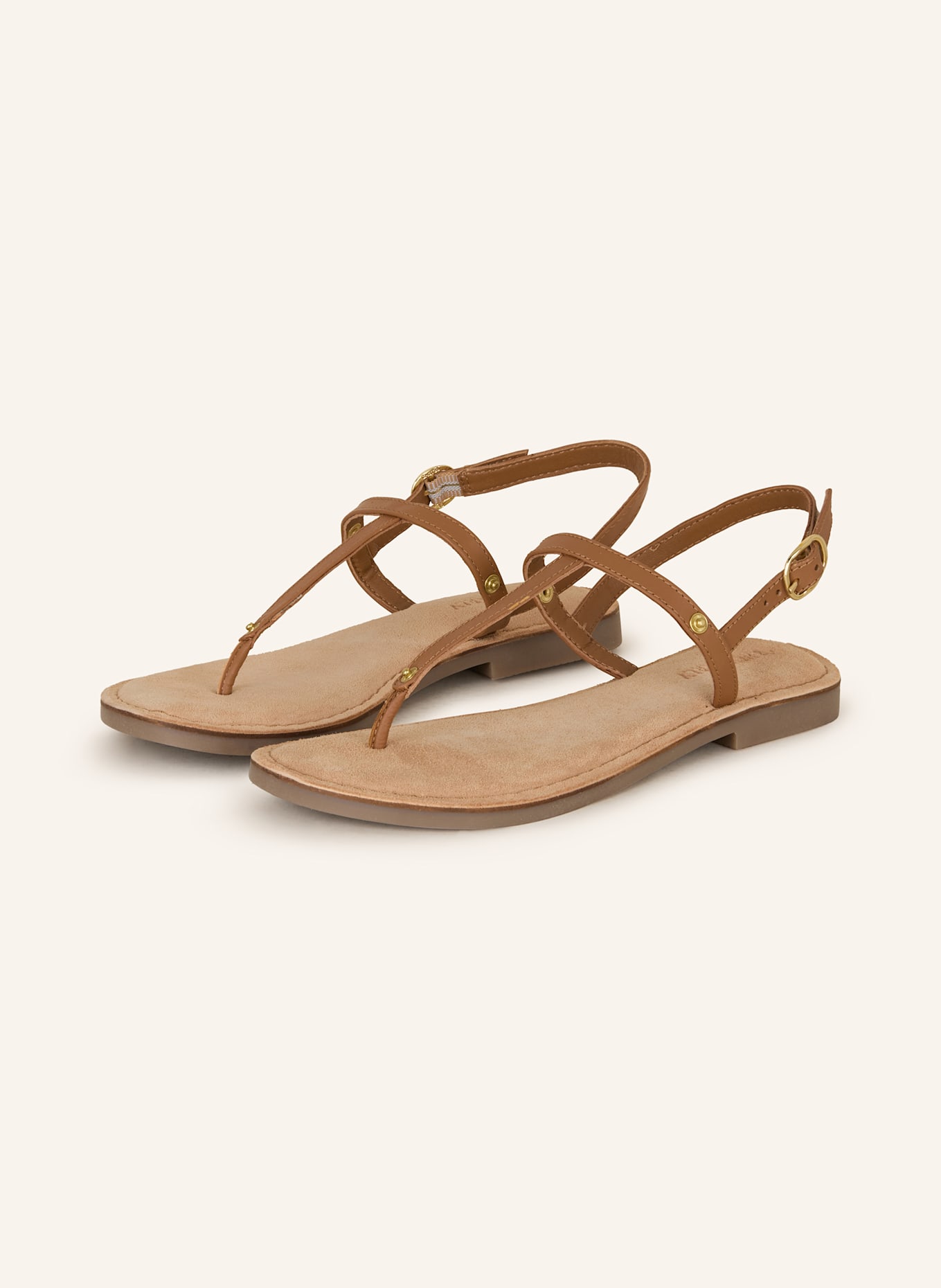 HEY MARLY Sandalen-Basis COMFORT: COGNAC