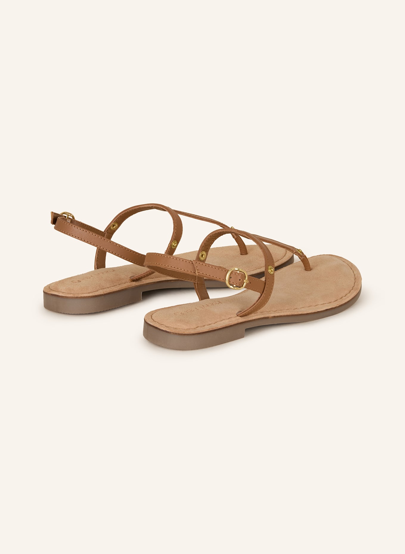 HEY MARLY Sandalen-Basis COMFORT: COGNAC