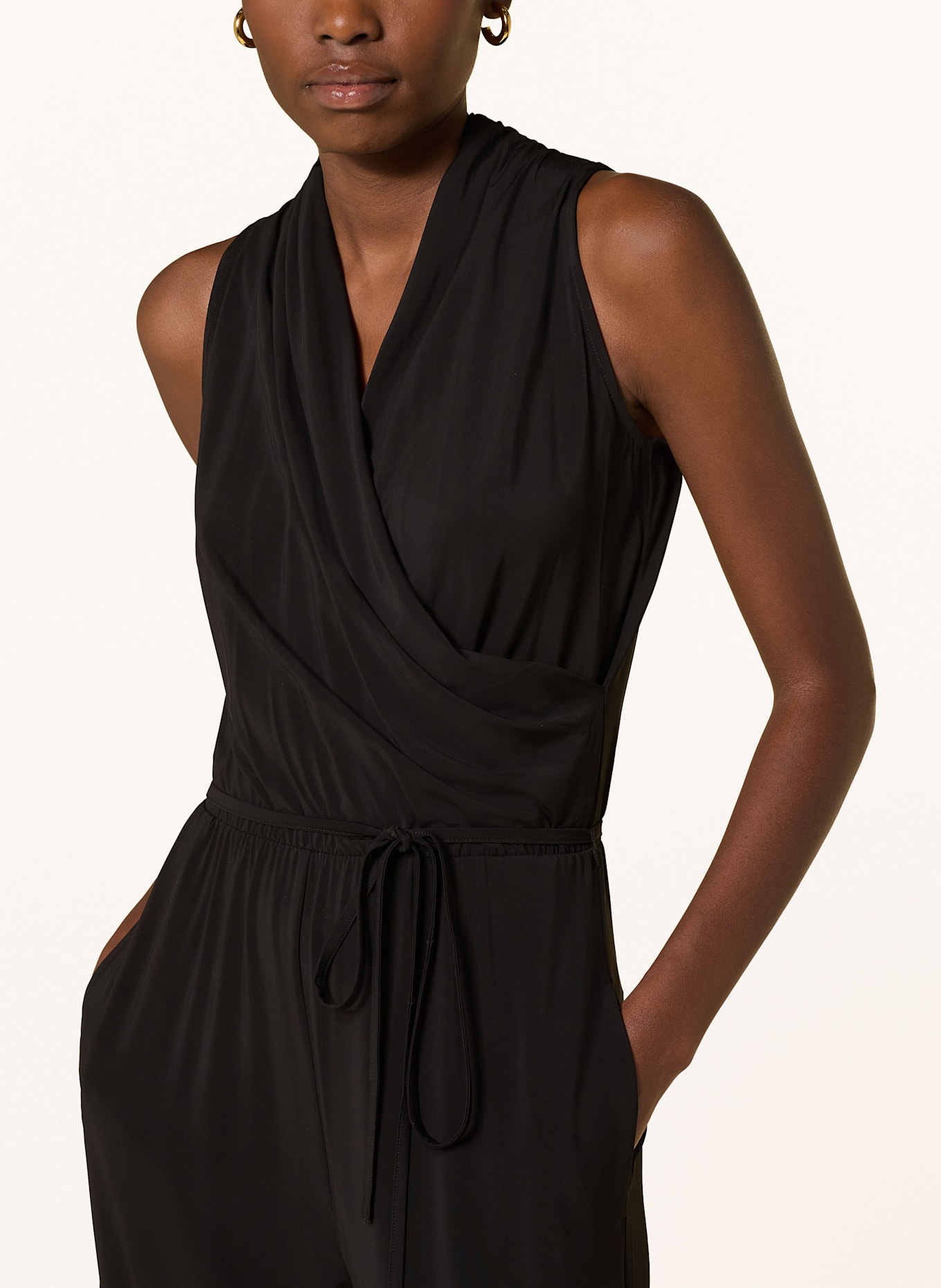 WEEKEND Max Mara GENZANA jumpsuit: BLACK