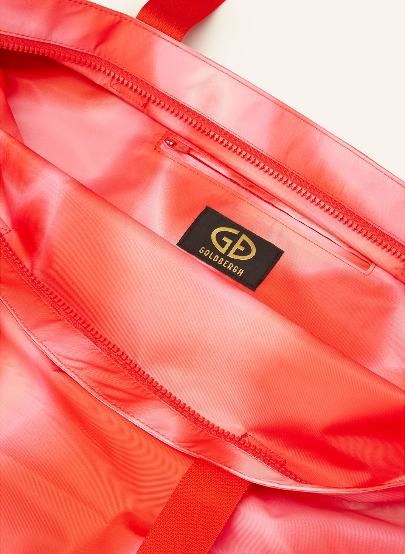 GOLDBERGH POTION beach bag: RED / PINK