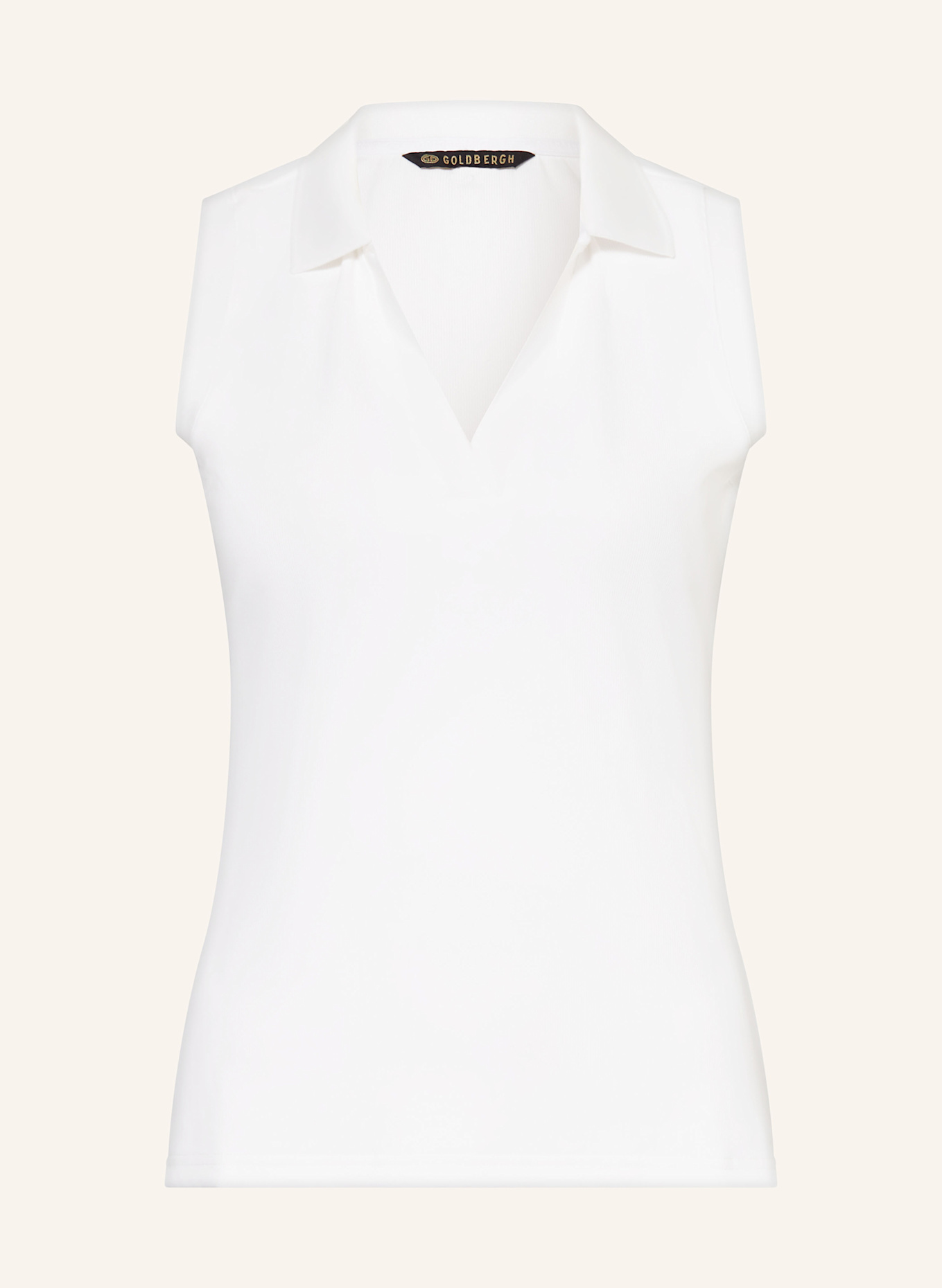 GOLDBERGH Funktions-Poloshirt CAROLINE: WEISS