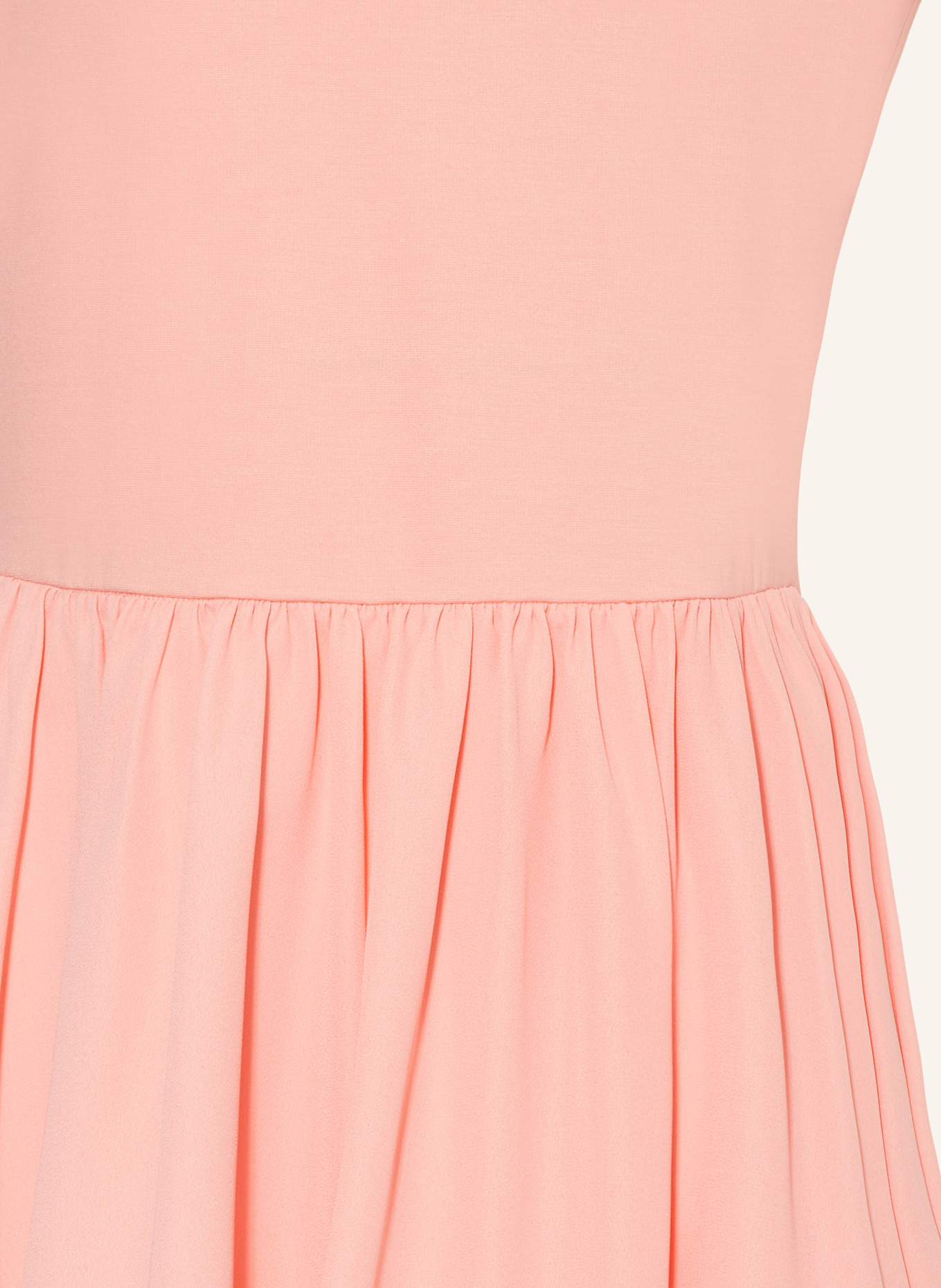 ELSY Kleid im Materialmix: ROSA