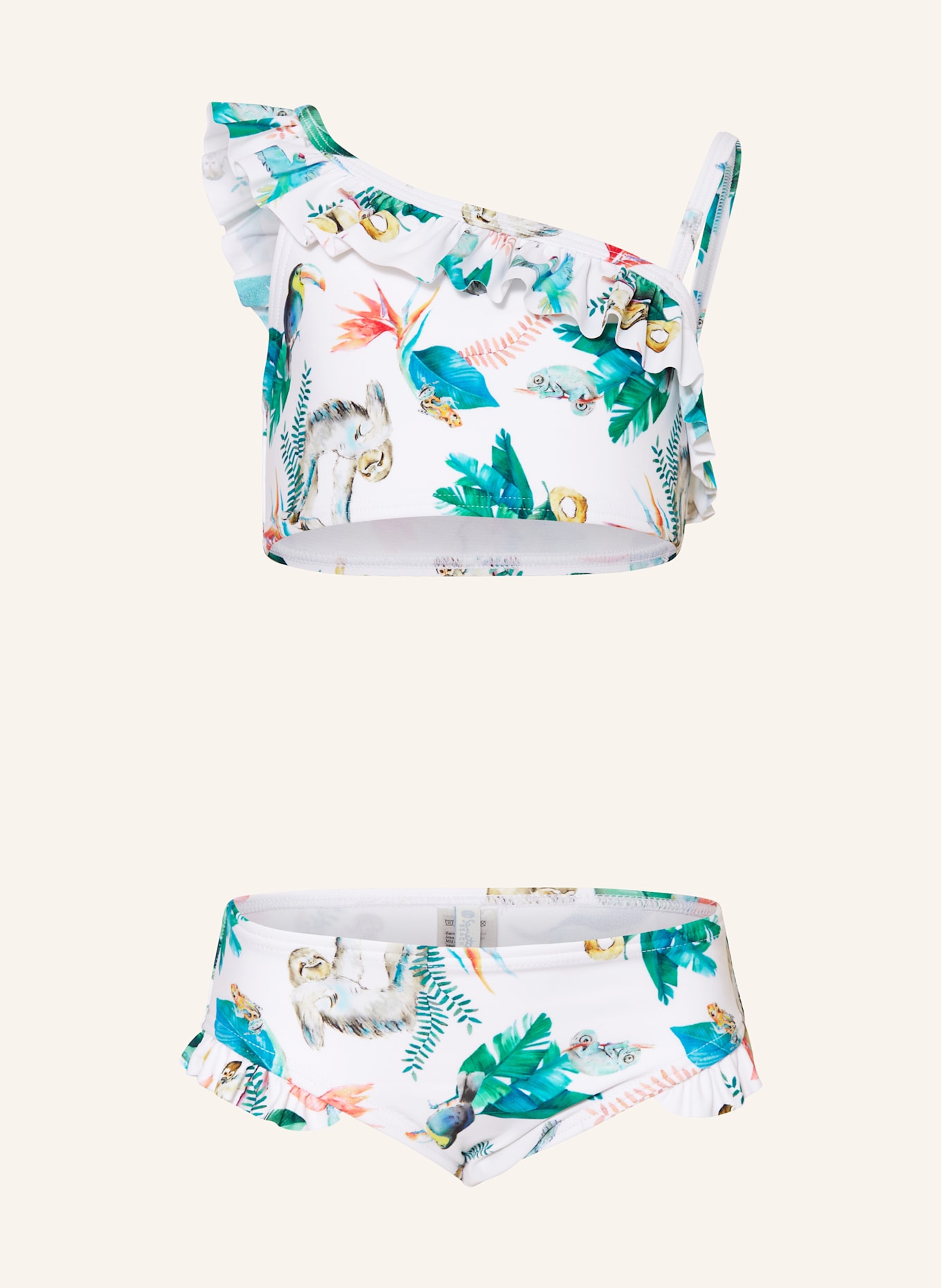 Sanetta Bustier bikiny s UV ochranou 50+: BÍLÁ / MODRÁ / ČERVENÁ