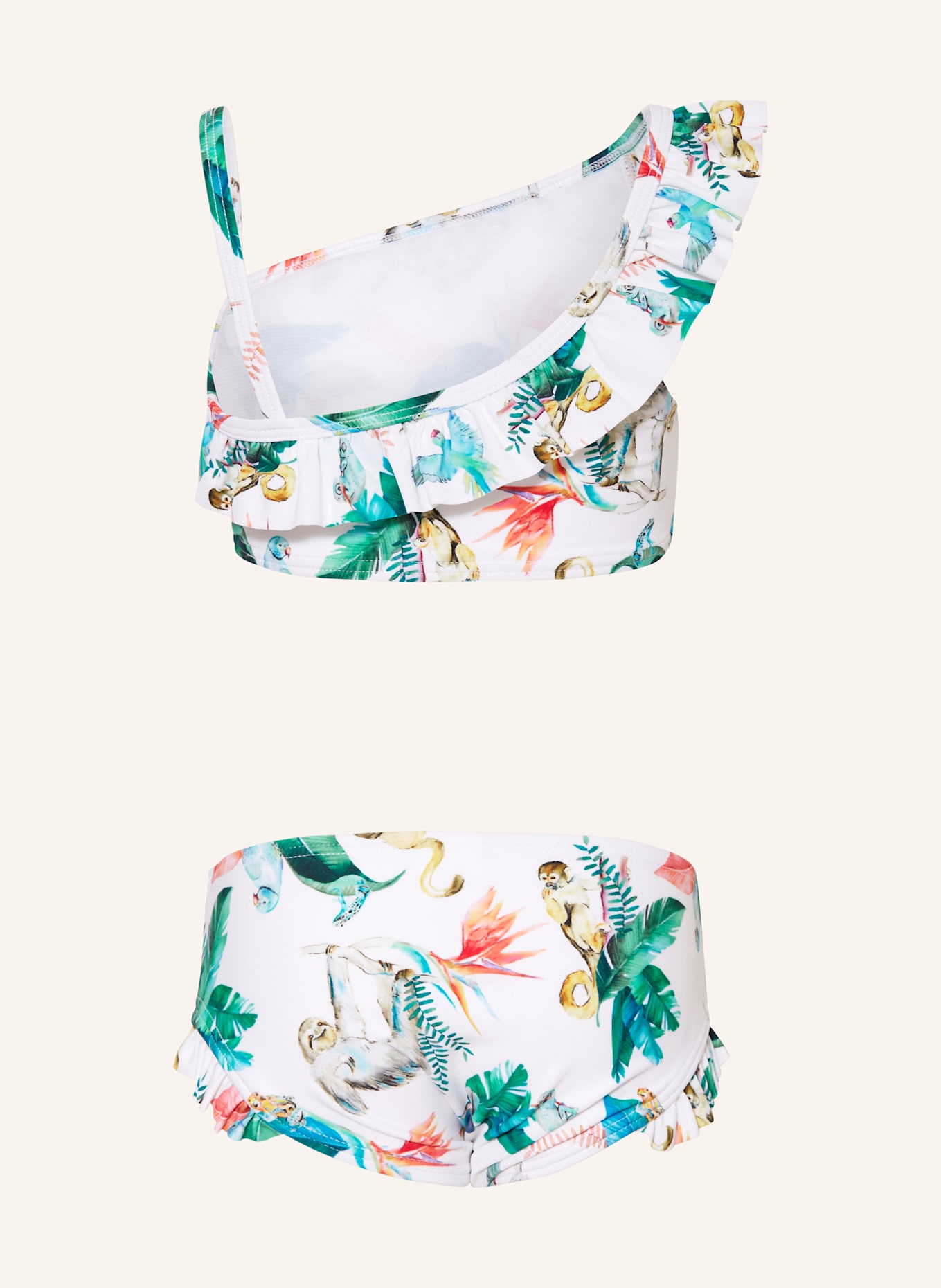 Sanetta Bustier bikiny s UV ochranou 50+: BÍLÁ / MODRÁ / ČERVENÁ