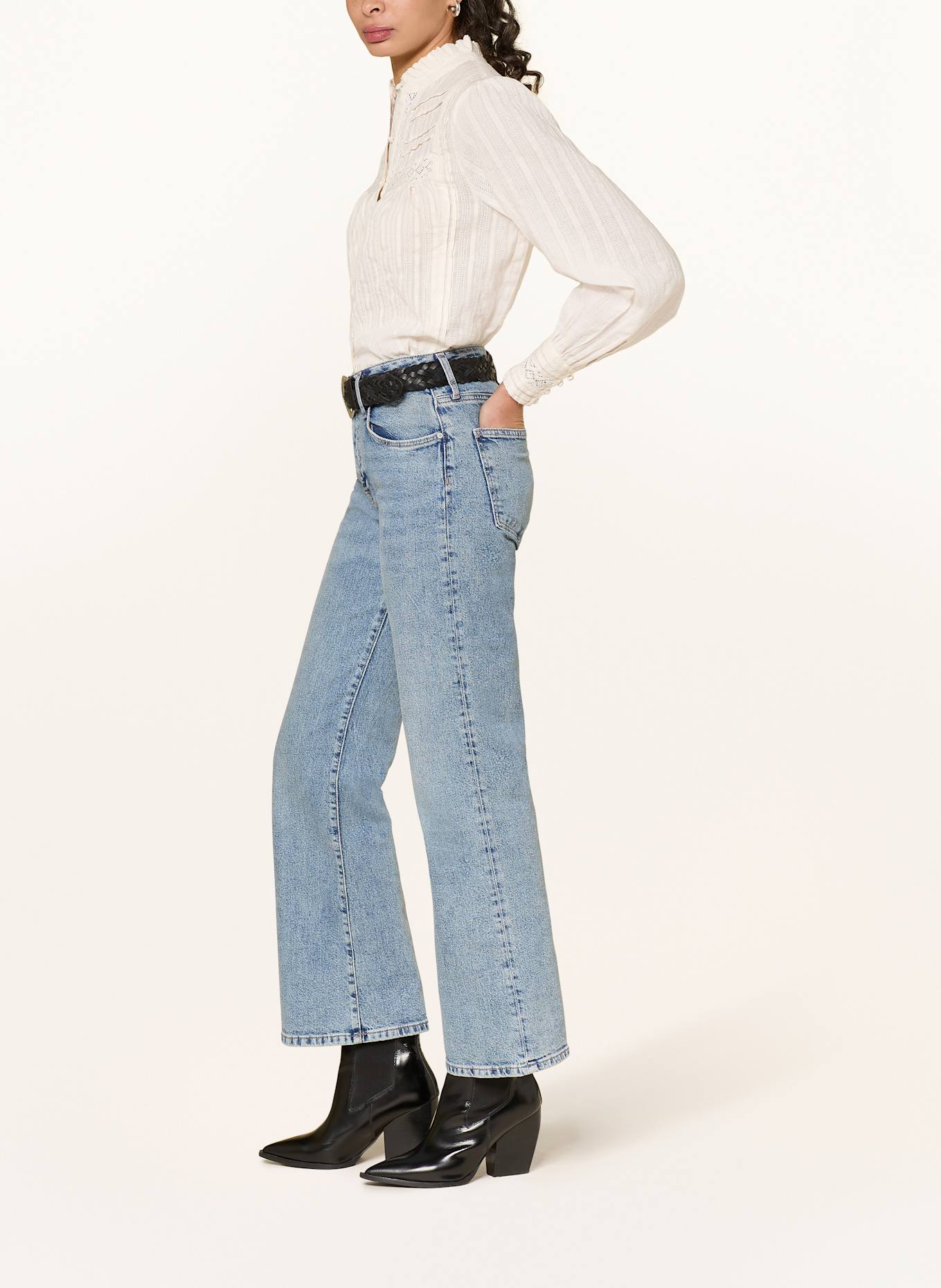 mavi Wide leg jeans IBIZA: 88858 Weekday Thursday Sorte skinny-jeans i økologisk bomuld
