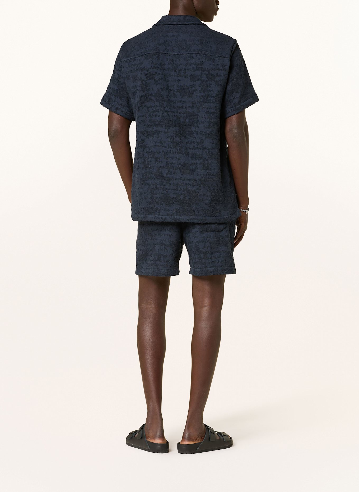 OAS Frotteeshorts NIGHT LAGOON: DUNKELBLAU