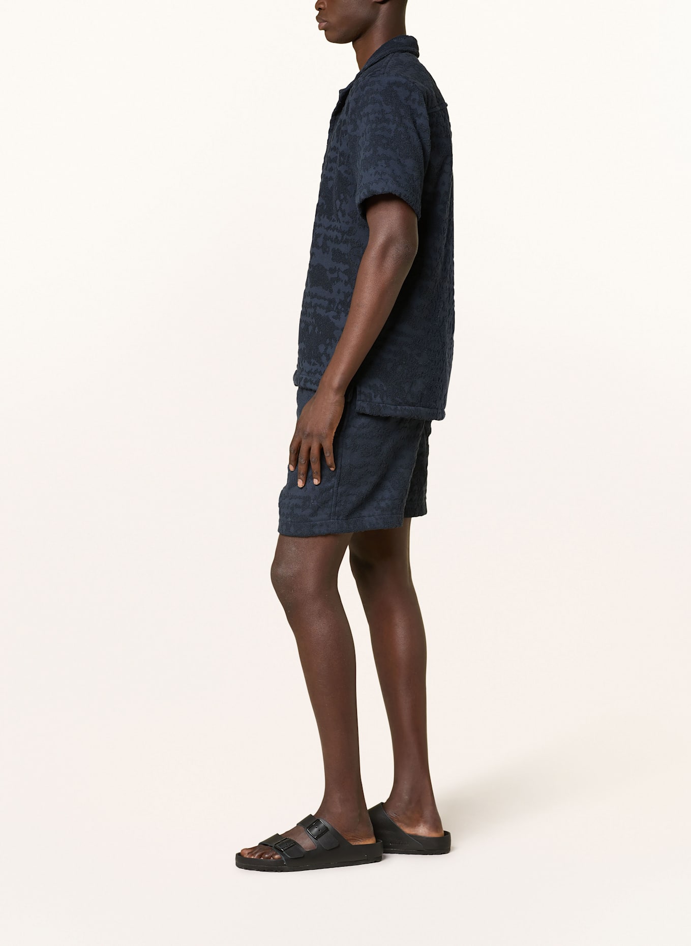 OAS Frotteeshorts NIGHT LAGOON: DUNKELBLAU