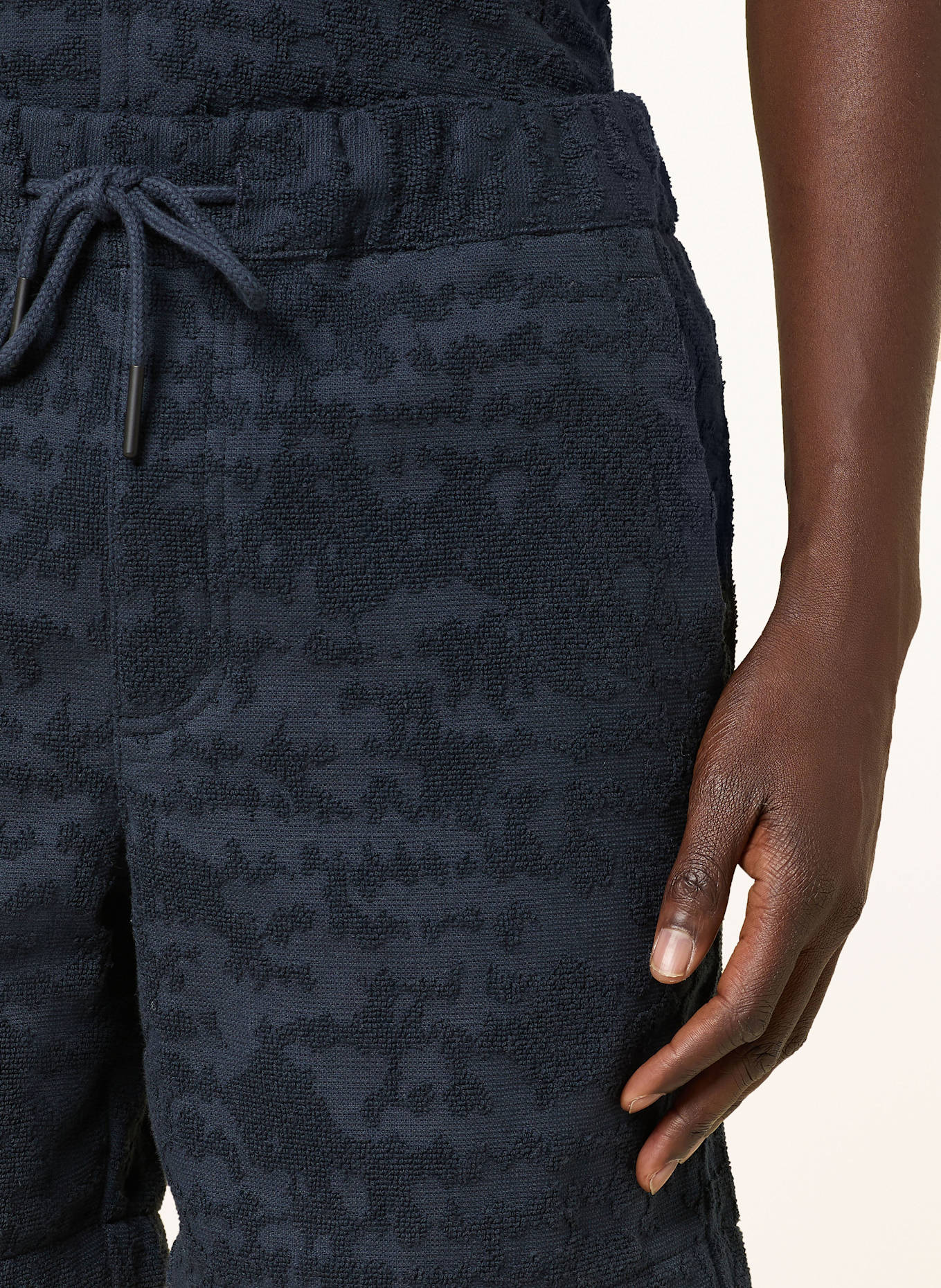 OAS Frotteeshorts NIGHT LAGOON: DUNKELBLAU