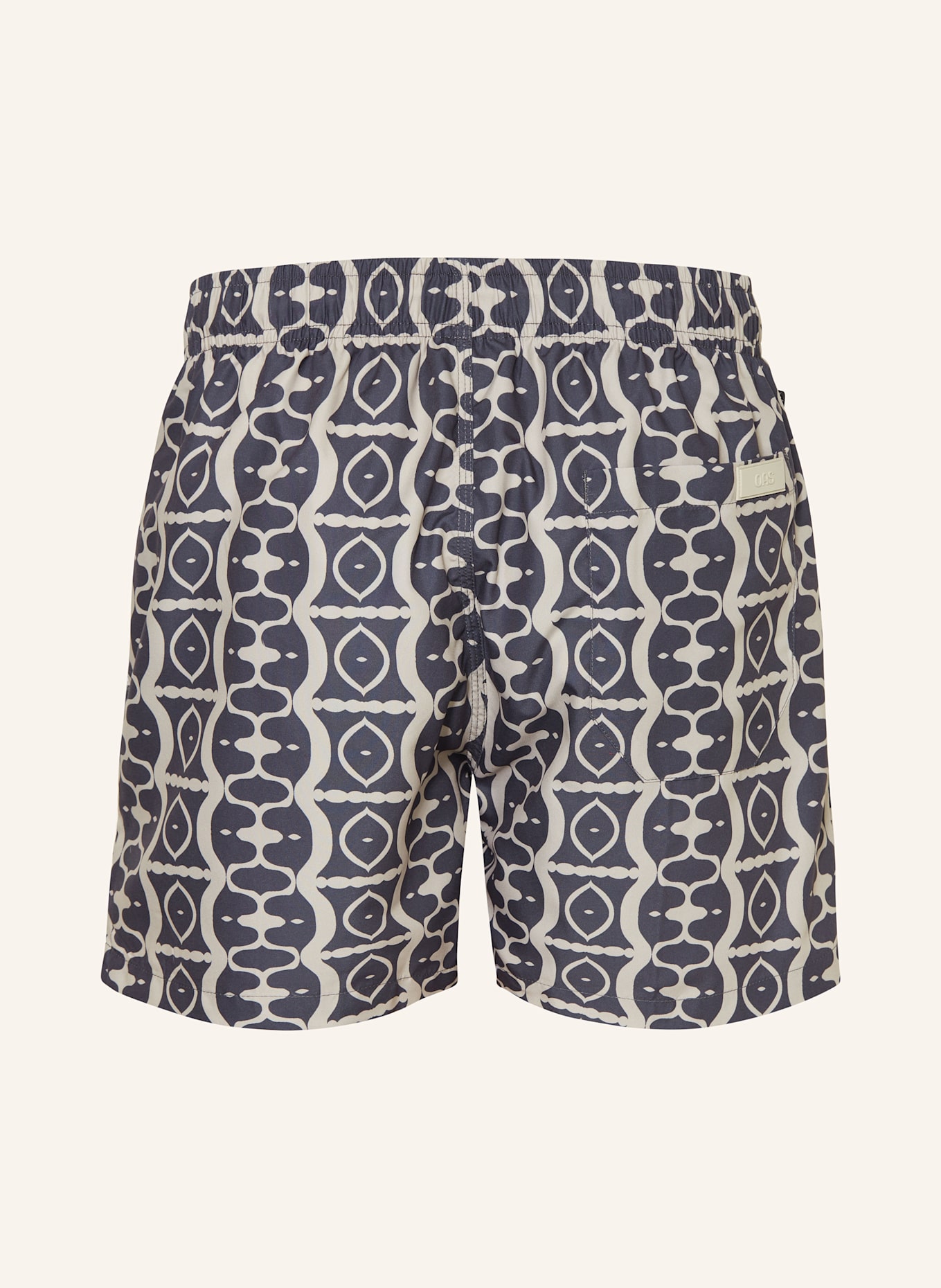 OAS Short de bain FORGE HYPNOTISE: MARRON FONCÉ / MARRON CLAIR