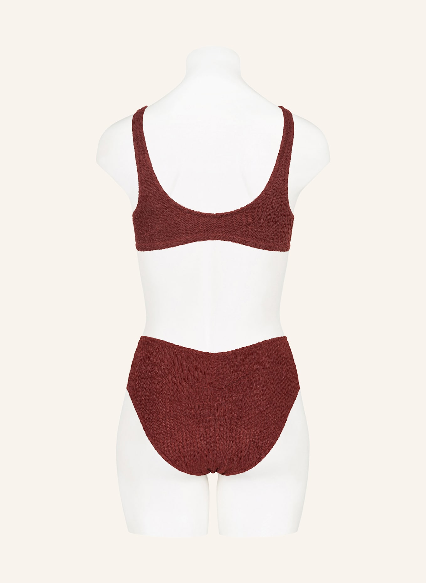 OAS Góra od bikini bustier CHERRY ROCCIA: CIEMNOCZERWONY