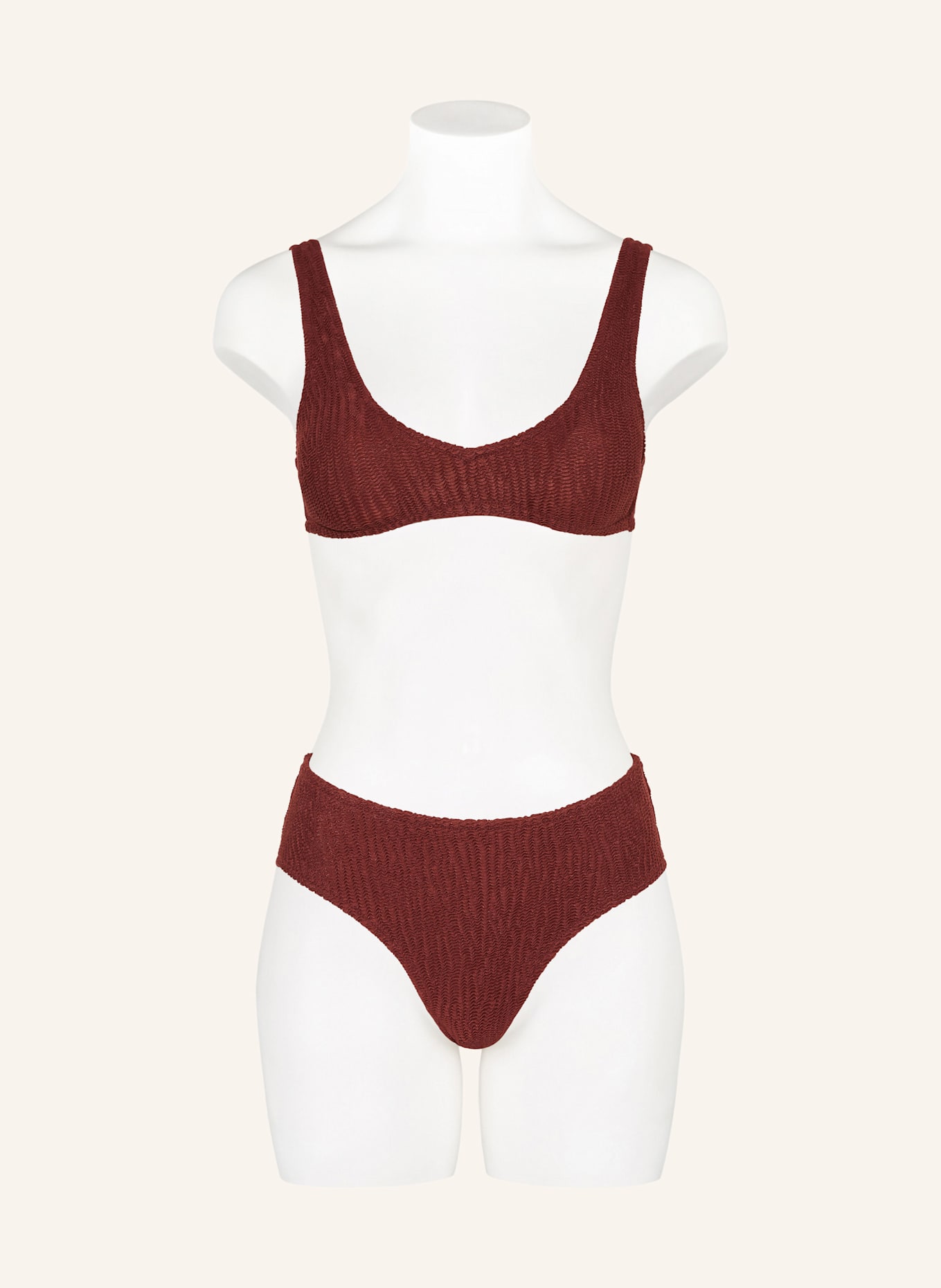 OAS Basic bikini bottoms CHERRY RIVA: DARK RED