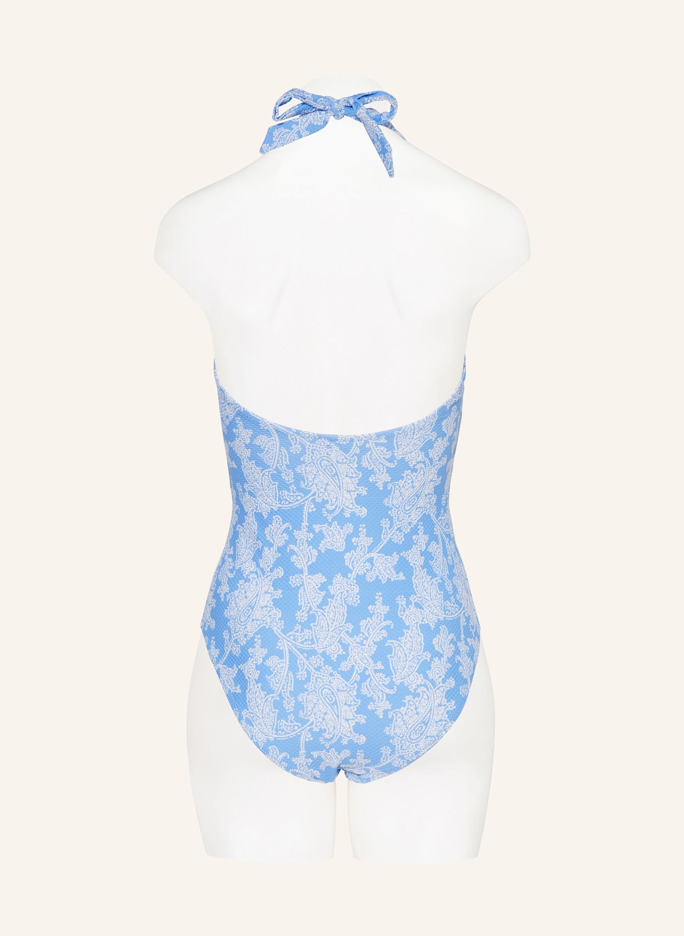 heidi klein Neckholder-Badeanzug PLAYA PARAISO: HELLBLAU