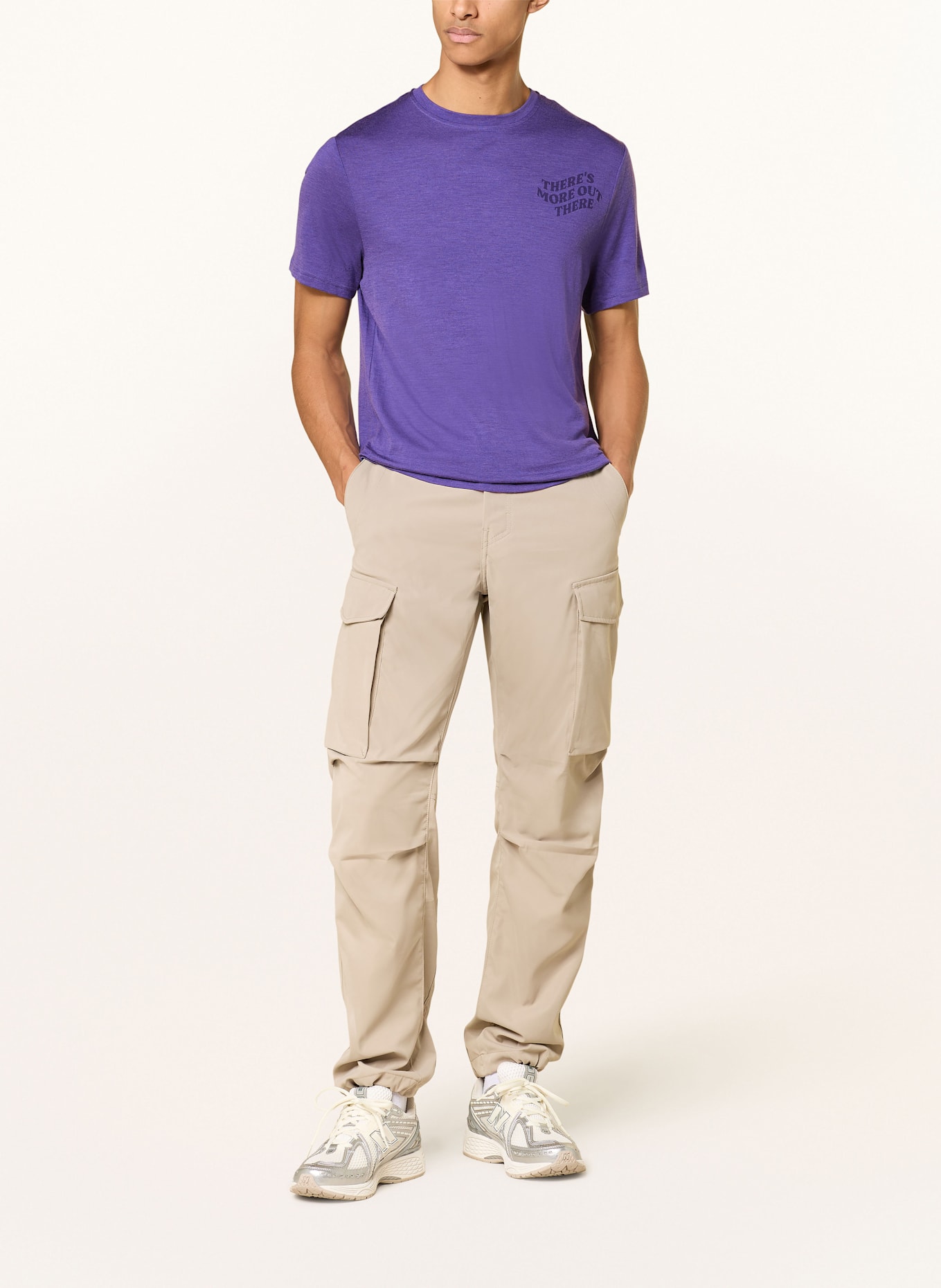 odlo Tričko: FIALOVÁ