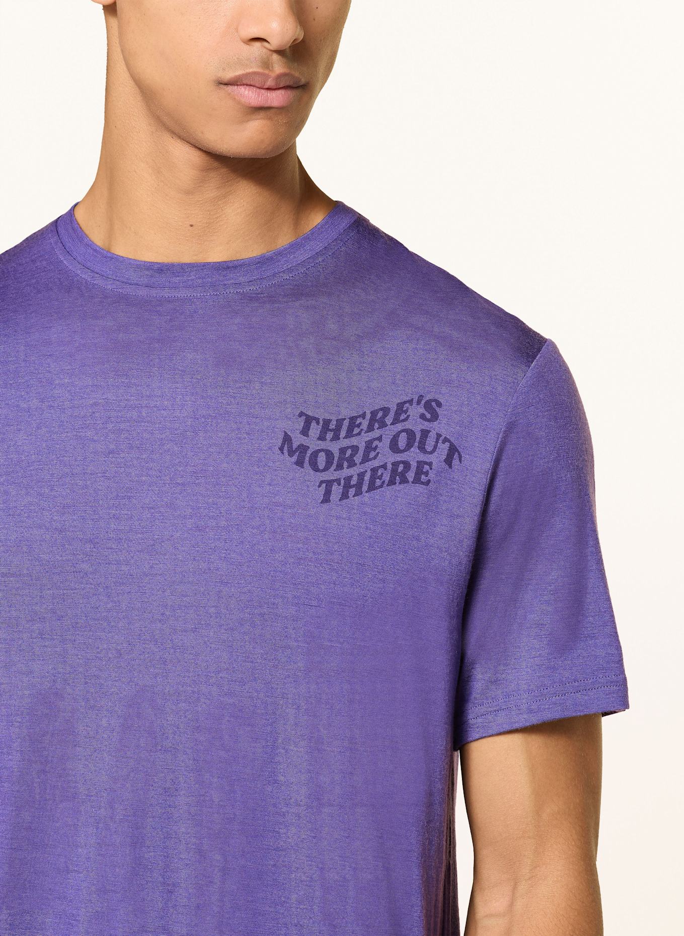 odlo Tričko: FIALOVÁ