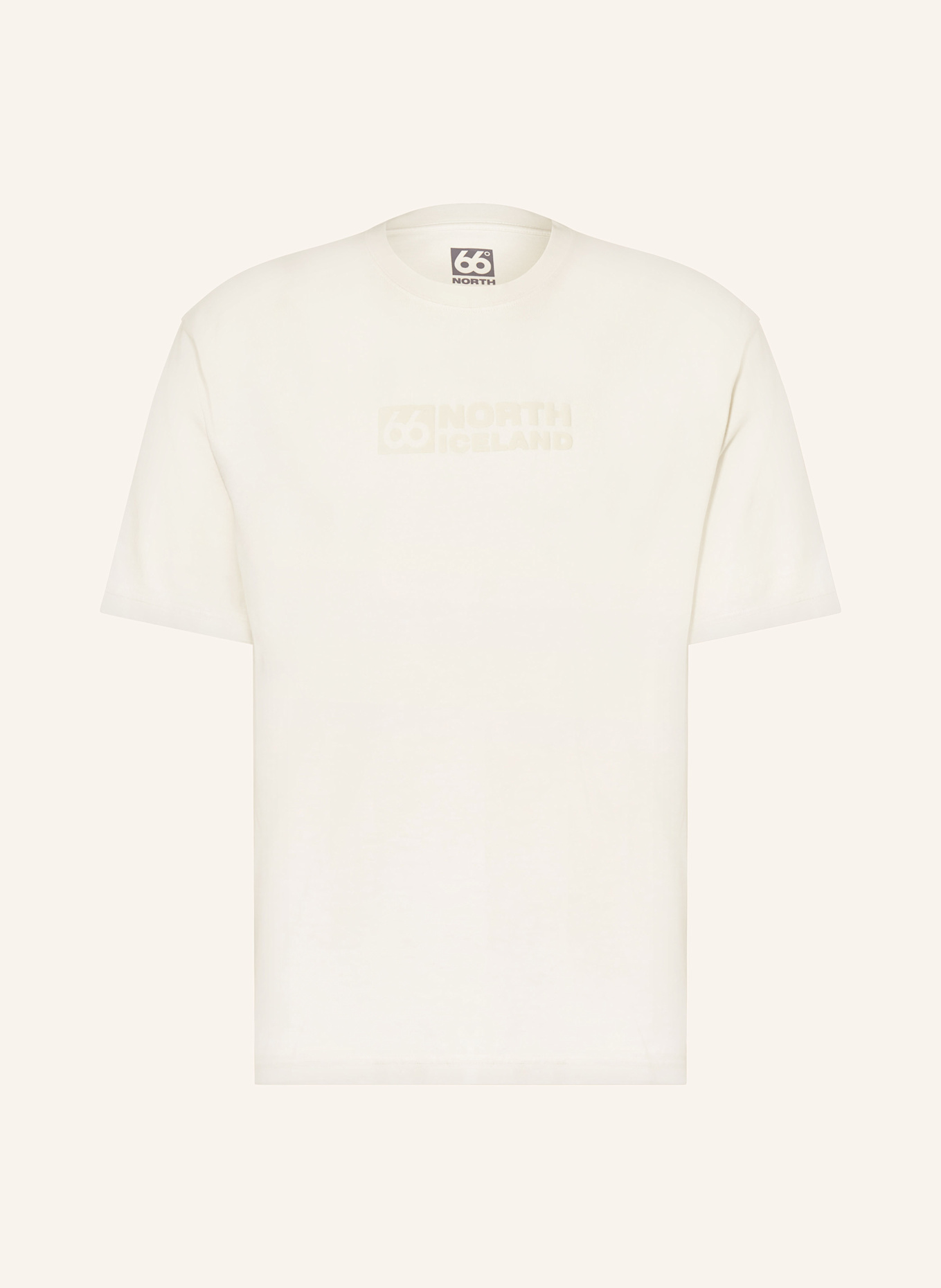 66°NORTH T-shirt BORGIR: 117 Eggshell
