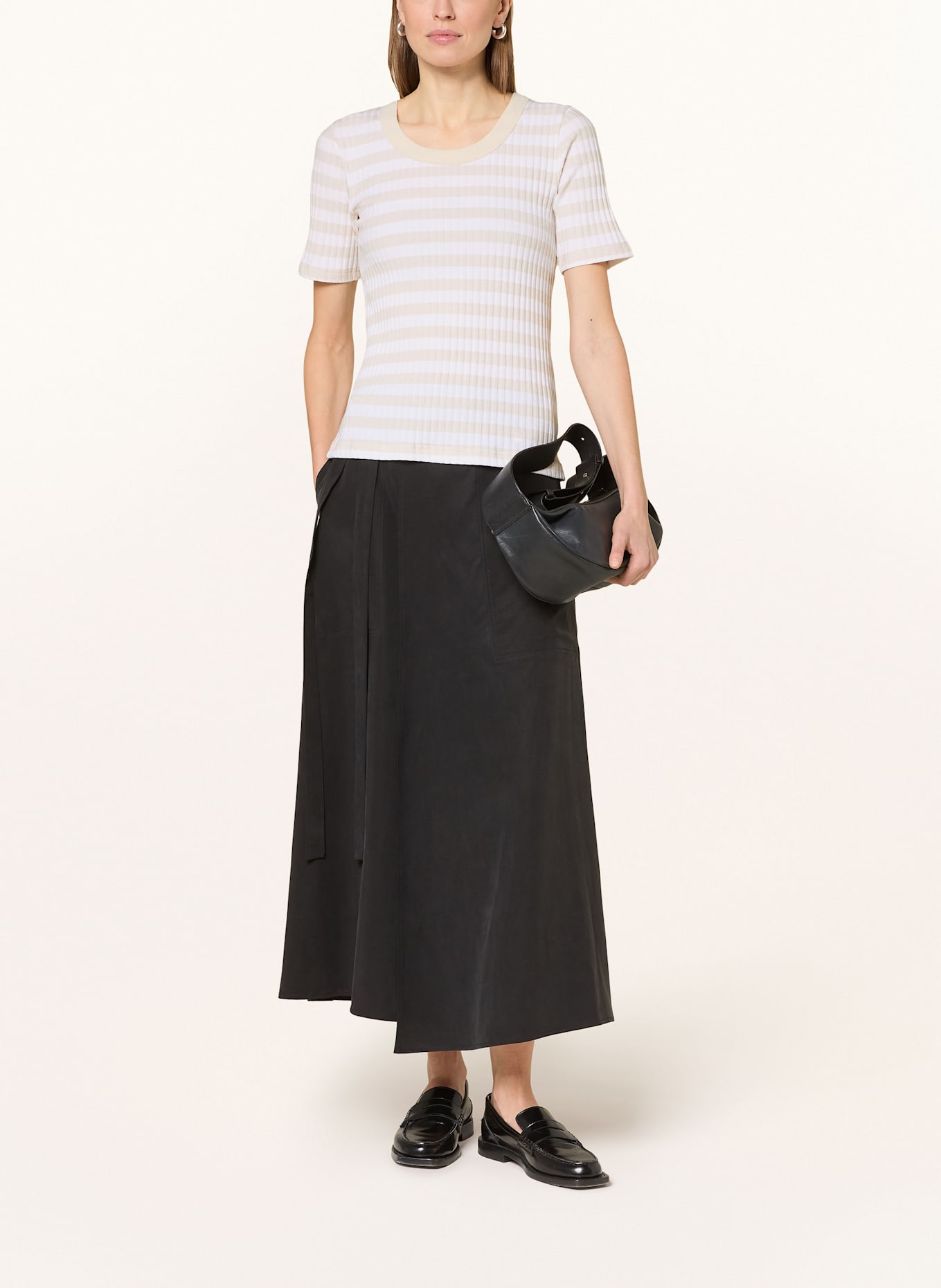 ZAÍDA Tričko: BÍLÁ / KRÉMOVÁ