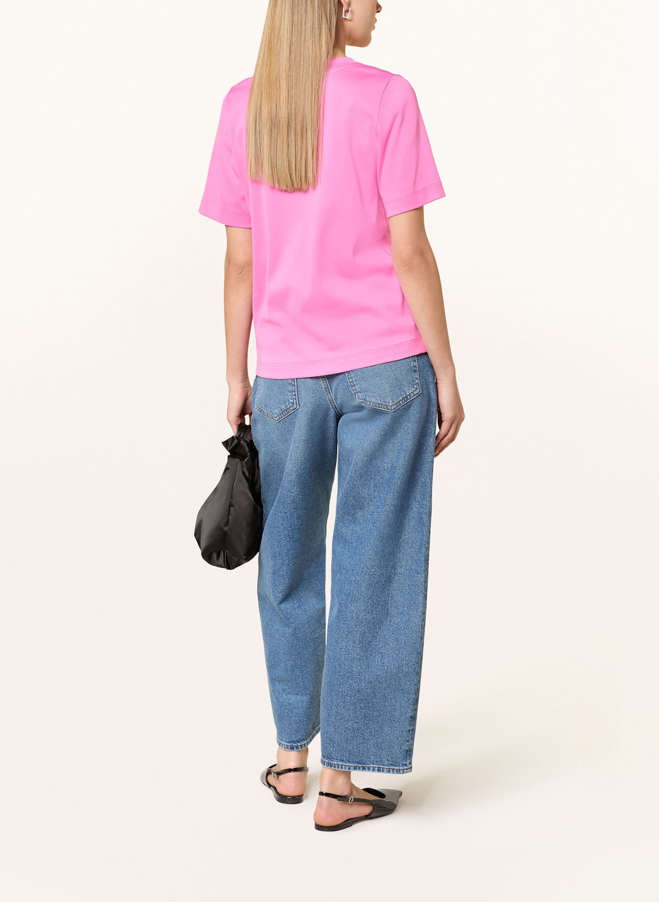 ZAÍDA T-shirt: JASKRAWY MOCNORÓŻOWY