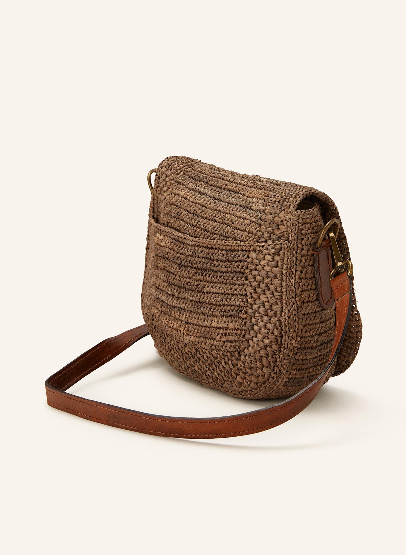 IBELIV Umhängetasche TIA: BRAUN