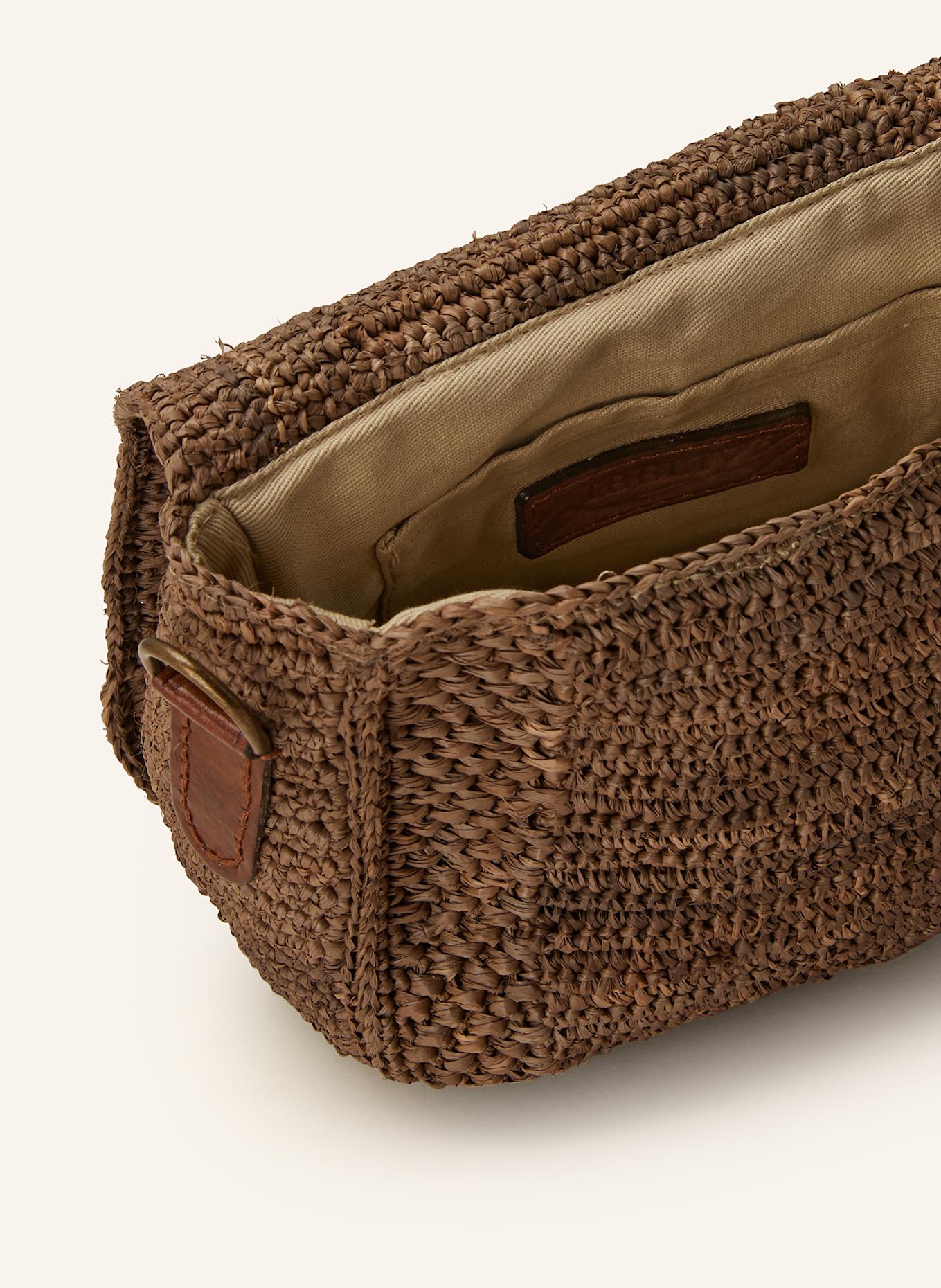 IBELIV Umhängetasche TIA: BRAUN