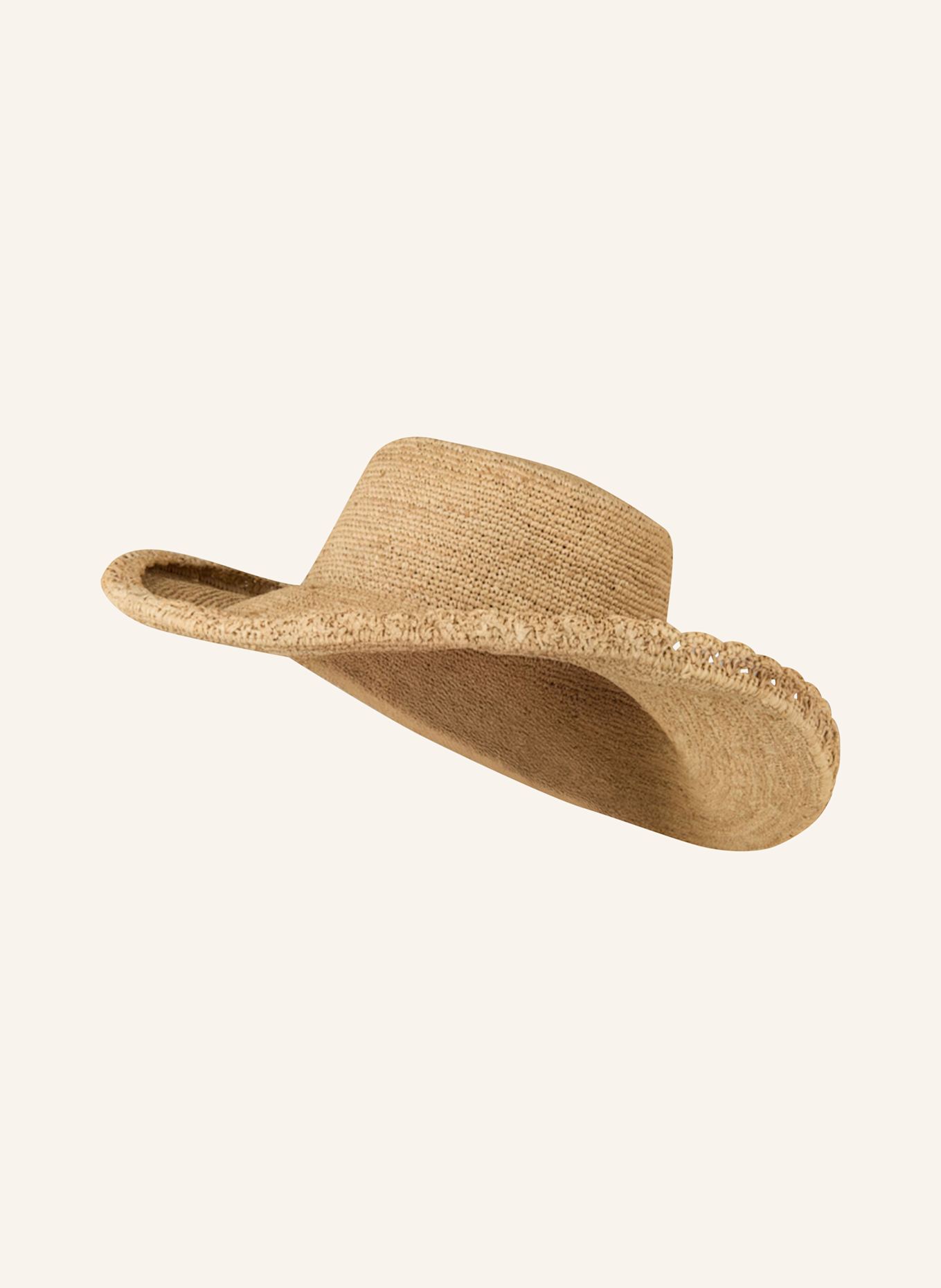 IBELIV Strohhut PLAYA: HELLBRAUN