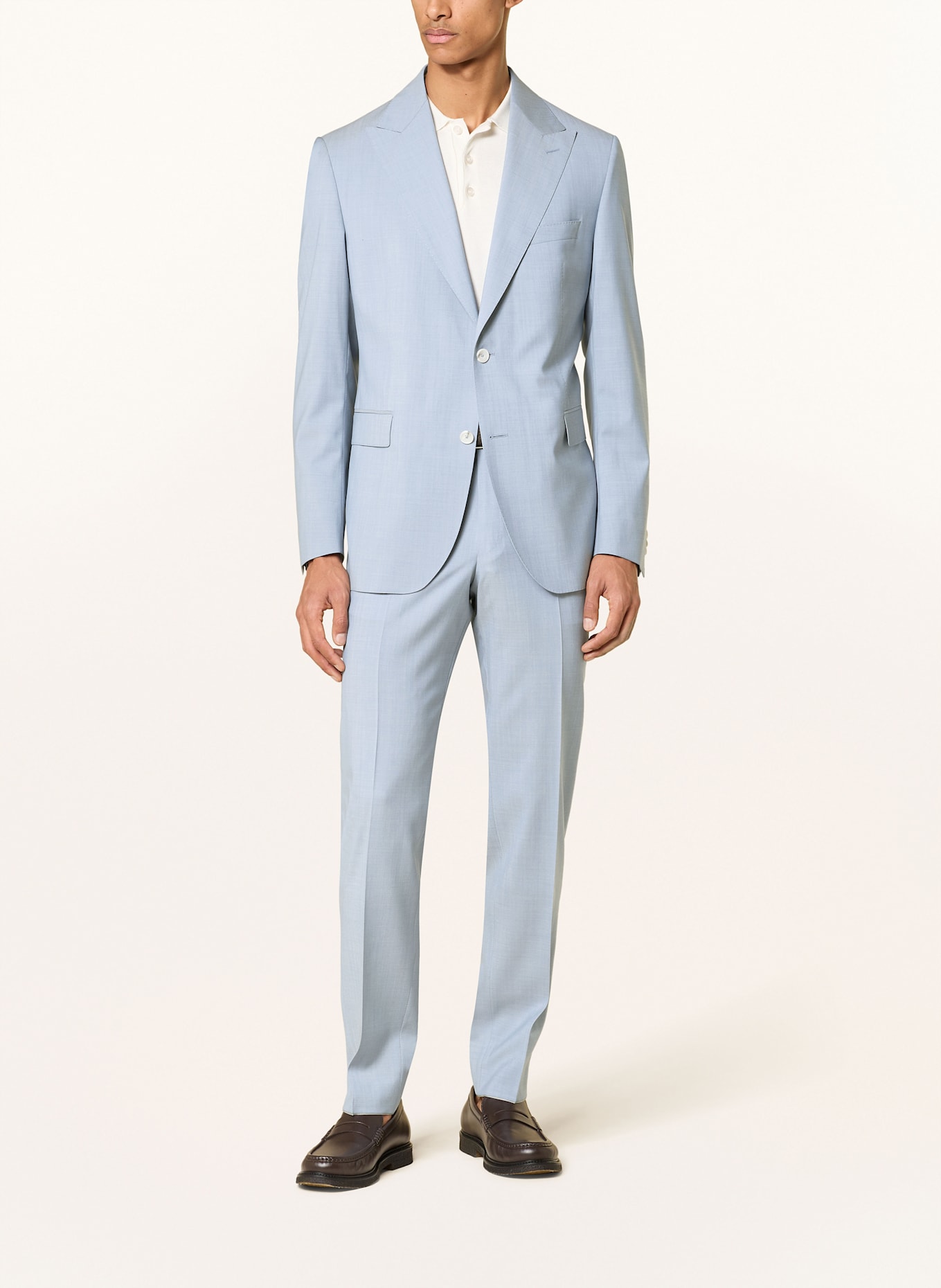 DRESSLER Anzugsakko SAFIR Regular Fit: 031 HELLBLAU