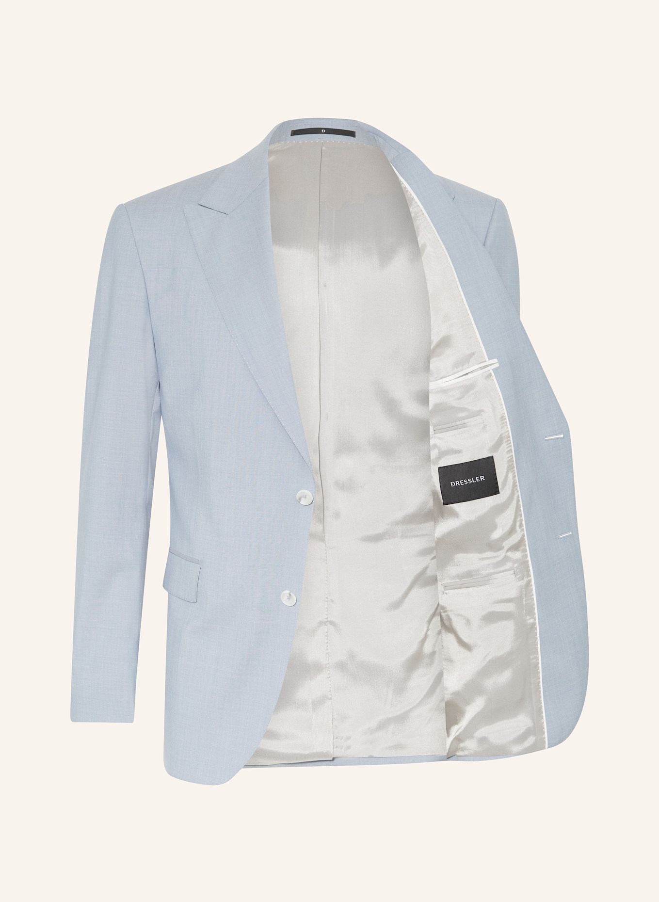 DRESSLER Anzugsakko SAFIR Regular Fit: 031 HELLBLAU