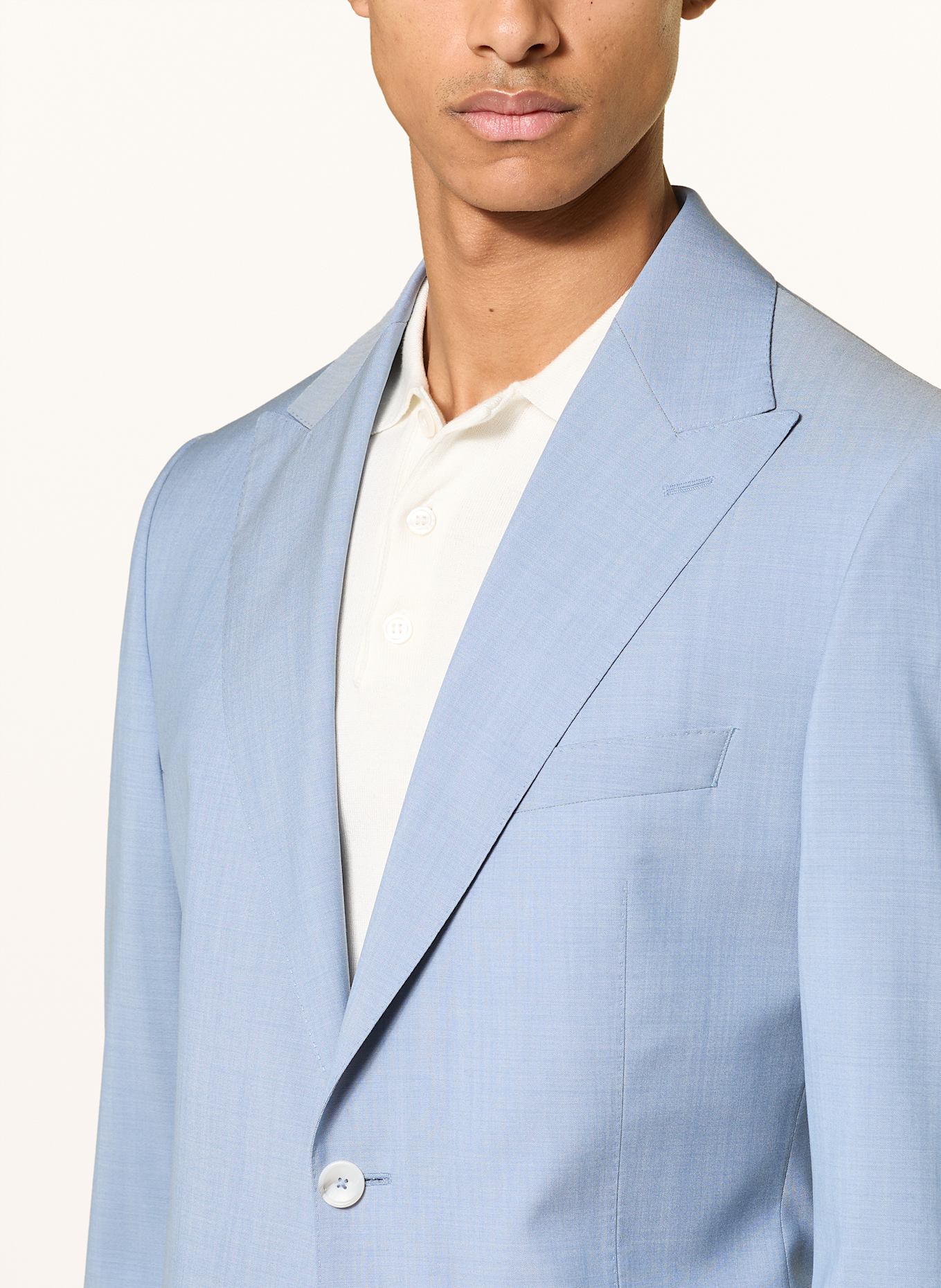 DRESSLER Anzugsakko SAFIR Regular Fit: 031 HELLBLAU