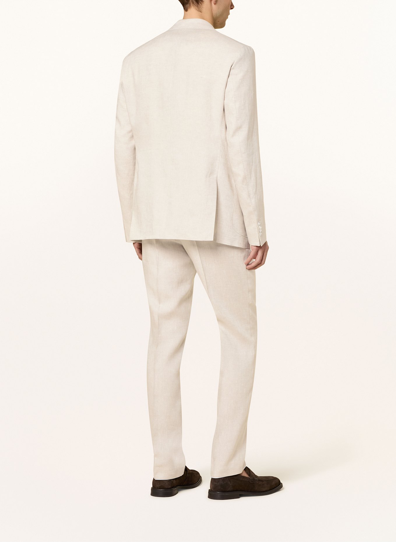 DRESSLER Anzugsakko Regular Fit aus Leinen: 071 BEIGE