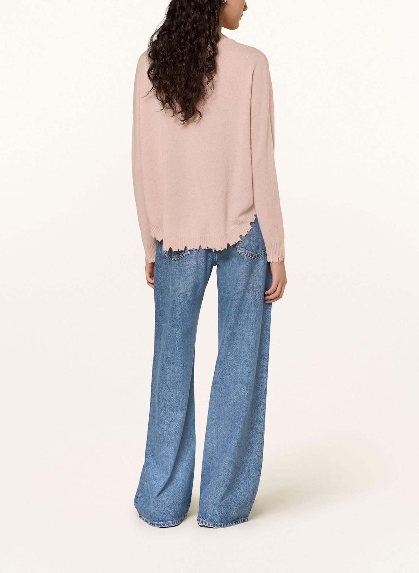 KUJTEN Cashmere-Pullover MELAH: ROSÉ