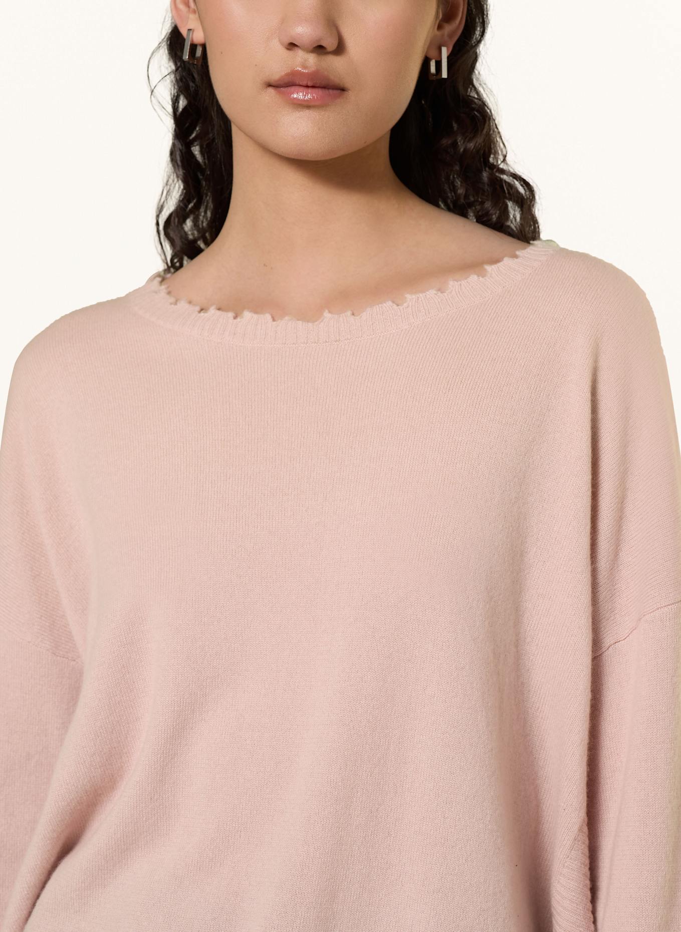KUJTEN Cashmere-Pullover MELAH: ROSÉ