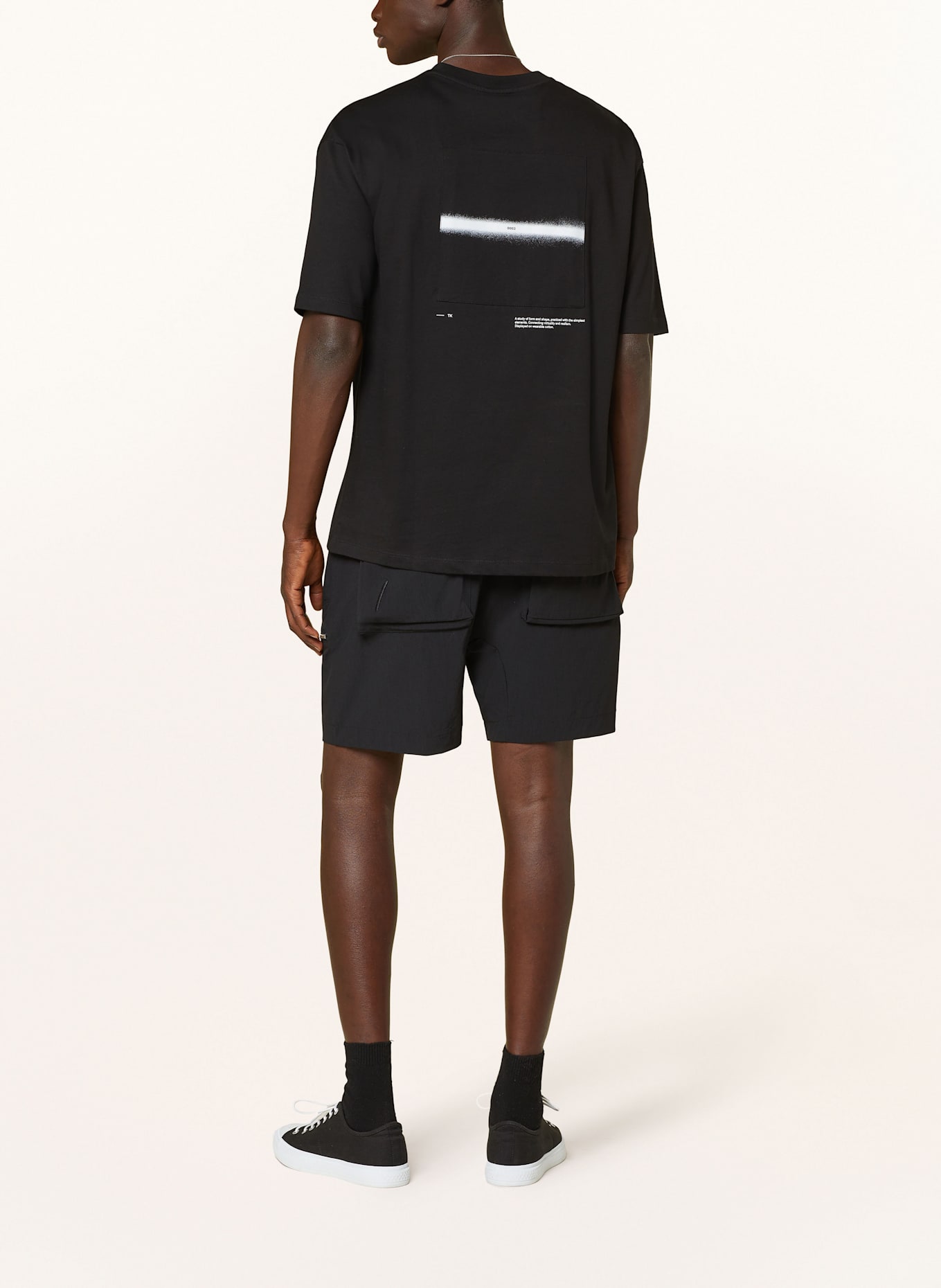 thom/krom T-Shirt: SCHWARZ