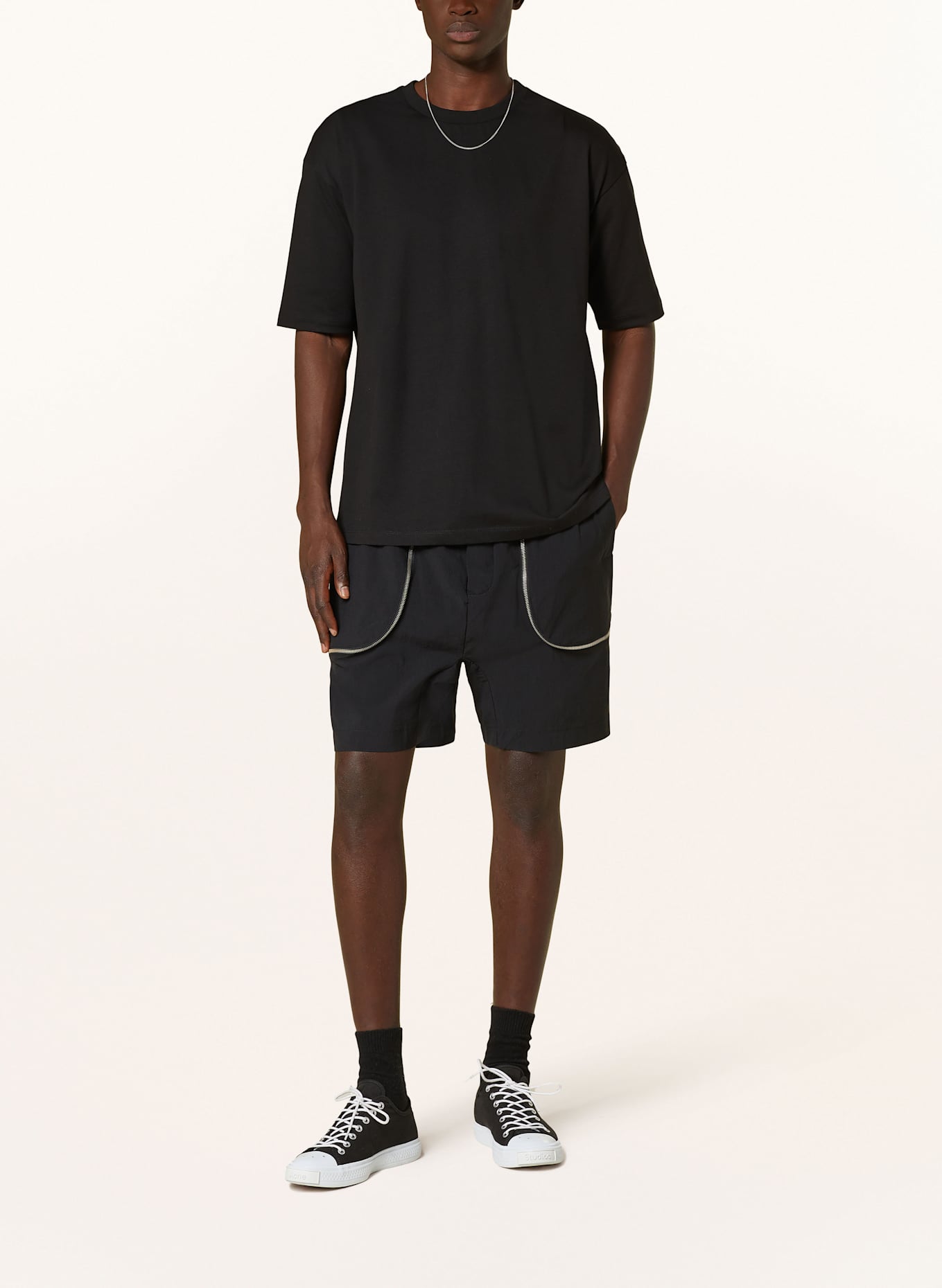 thom/krom T-Shirt: SCHWARZ