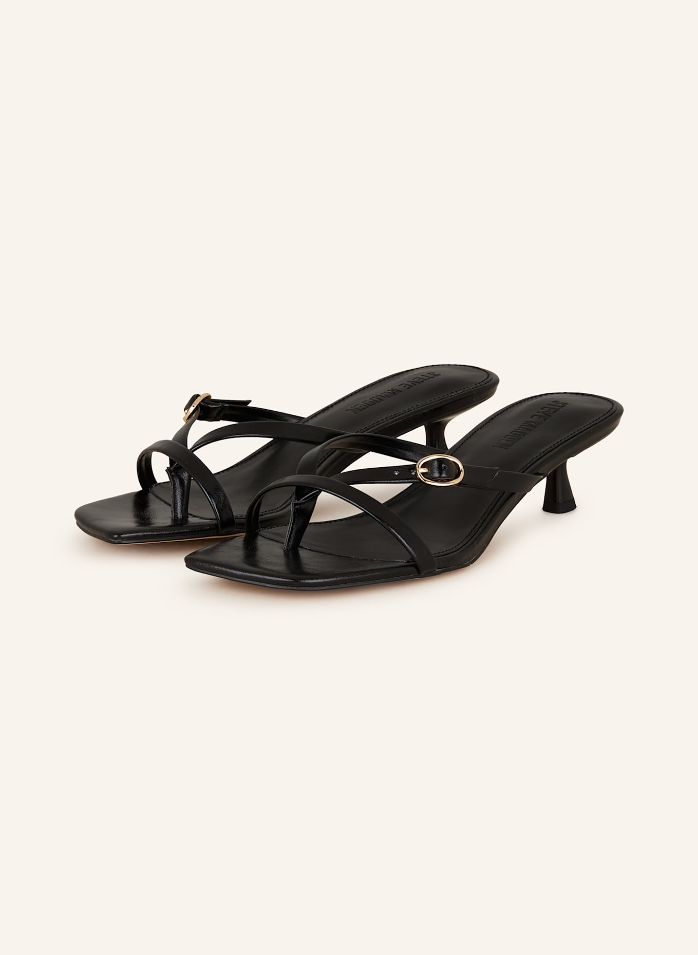 STEVE MADDEN Mules JANA: SCHWARZ