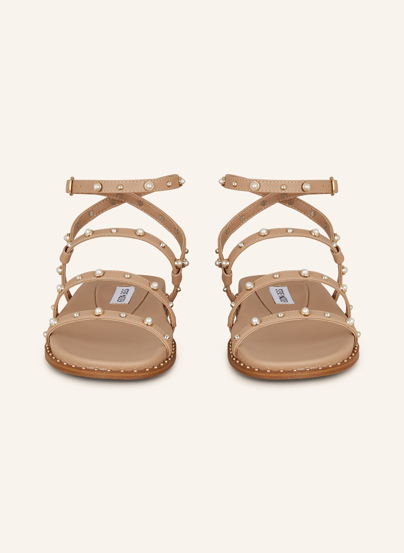 STEVE MADDEN Sandály STORMIE: BÉŽOVÁ