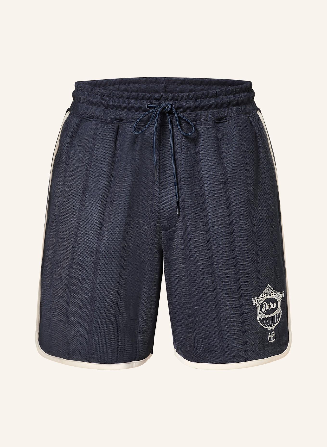 DRÔLE DE MONSIEUR Sweatshorts: DUNKELBLAU