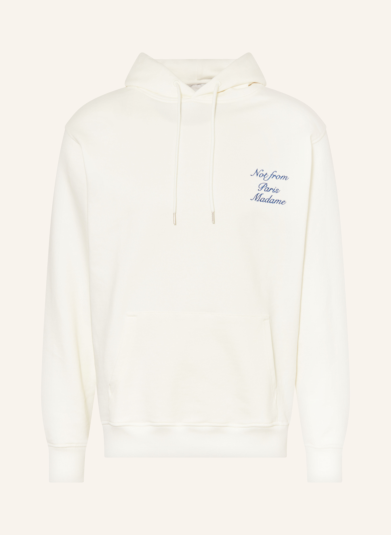 Lounge in comfort with the ® Frosted Fair Isle hoodie for with drawstring closure Hoodie: WEISS/ BLAU