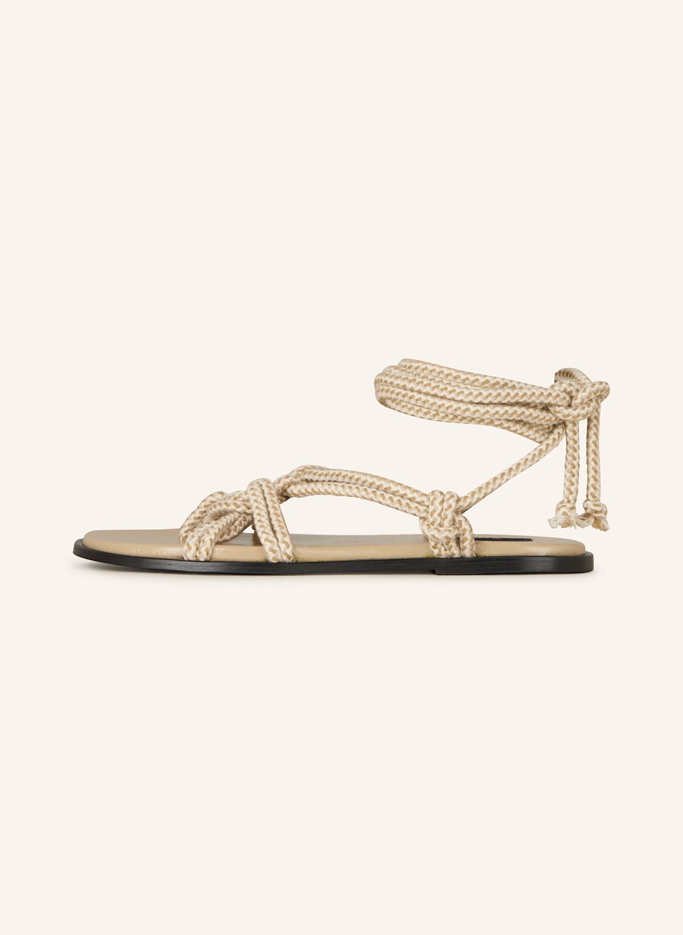 ALOHAS TORY flip flops: BEIGE / ECRU