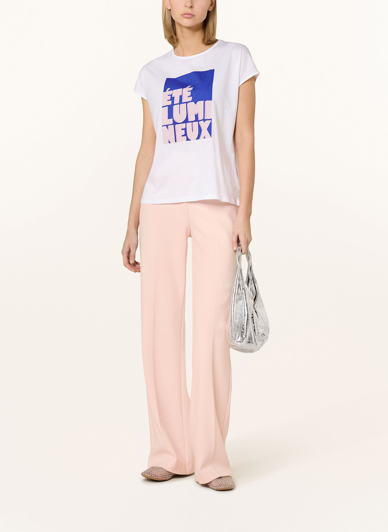 LANIUS T-Shirt: WEISS