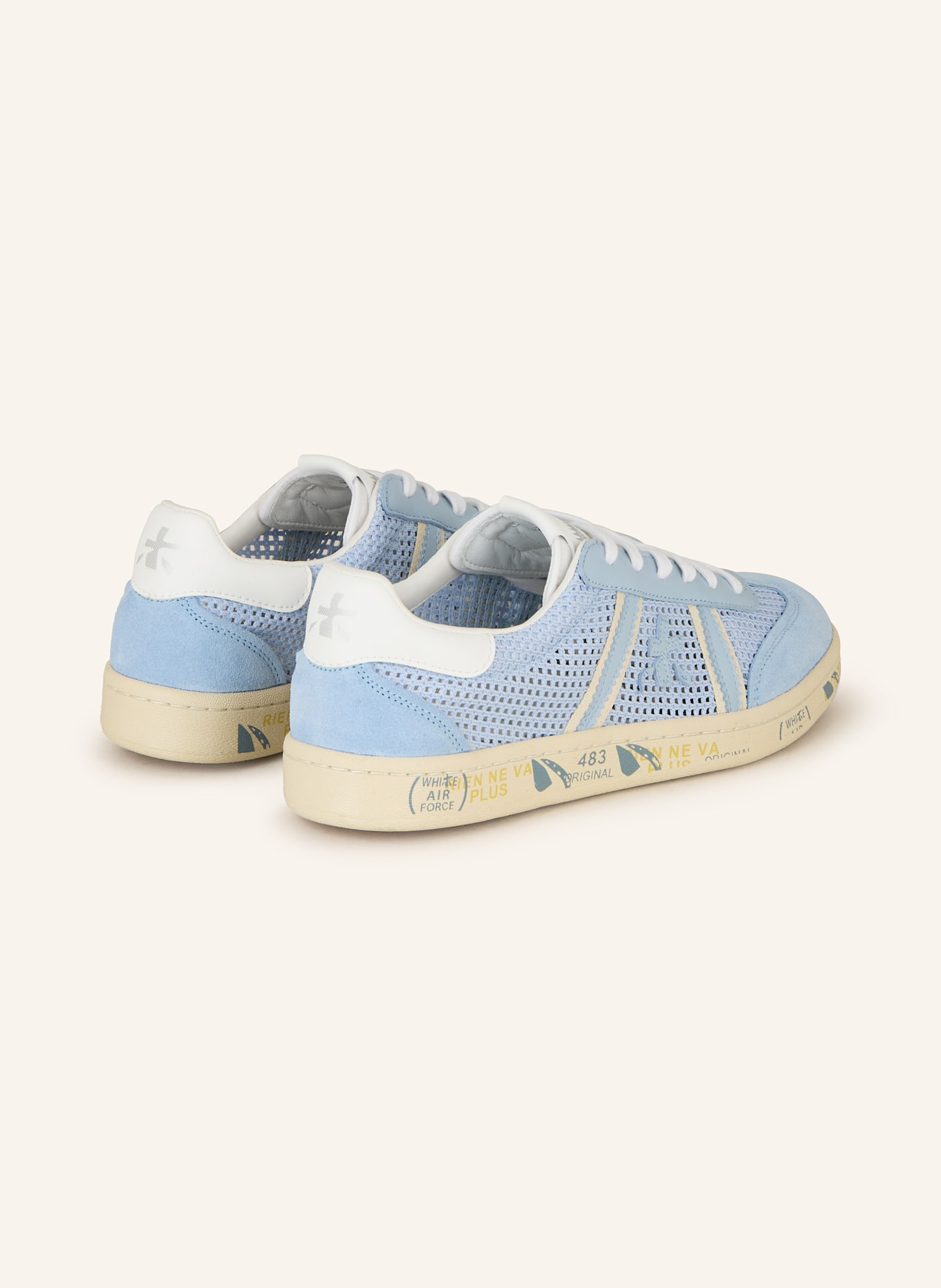 PREMIATA Sneaker BONNIE: HELLBLAU / WEISS