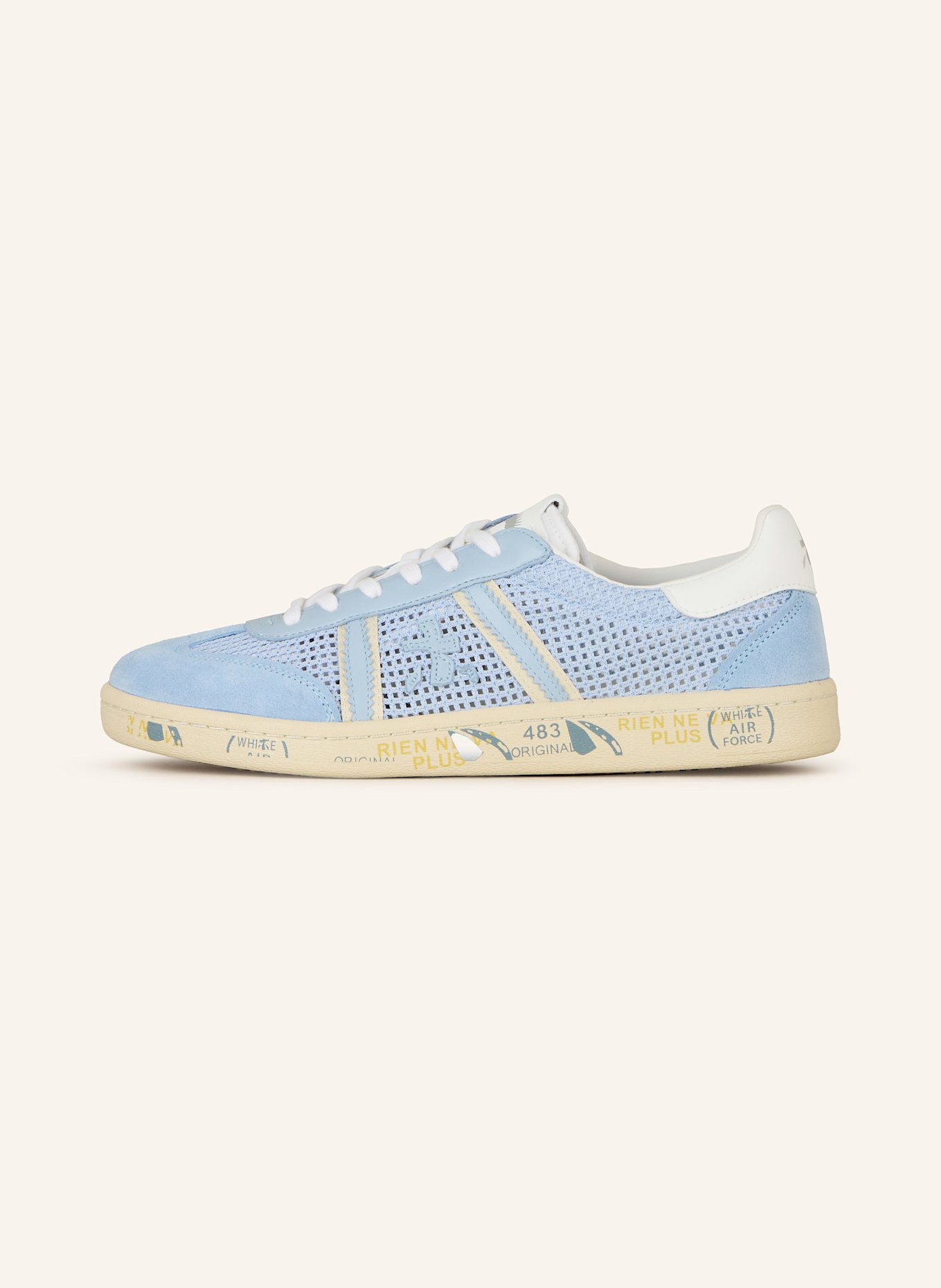 PREMIATA Sneaker BONNIE: HELLBLAU / WEISS